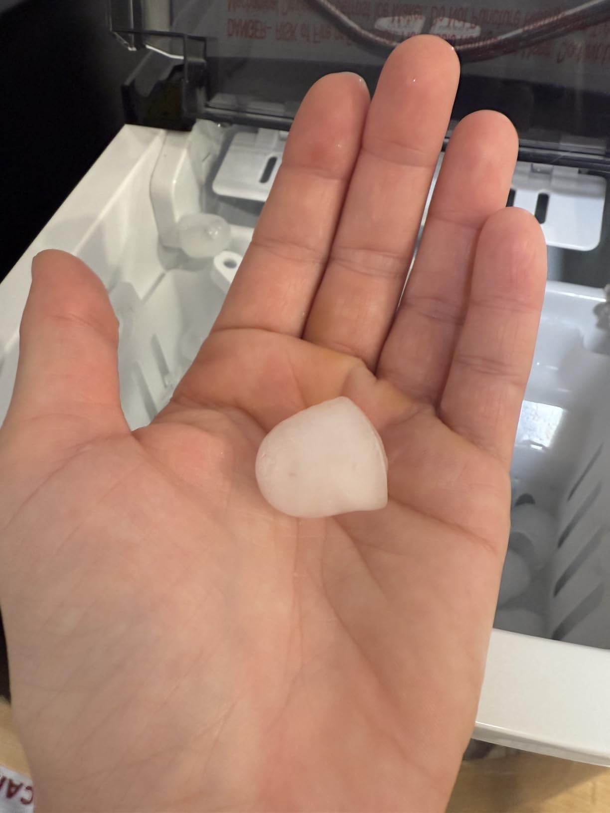 Silonn Nugget Ice Maker Countertop, Pellet Ice Machine with Self-Cleaning Function, Sonic Ice Maker Produces 33lbs of Chewable Ice in 24 Hours, Ideal for Home Kitchen and Office (Stainless Steel-17T) - Customer Photo 1