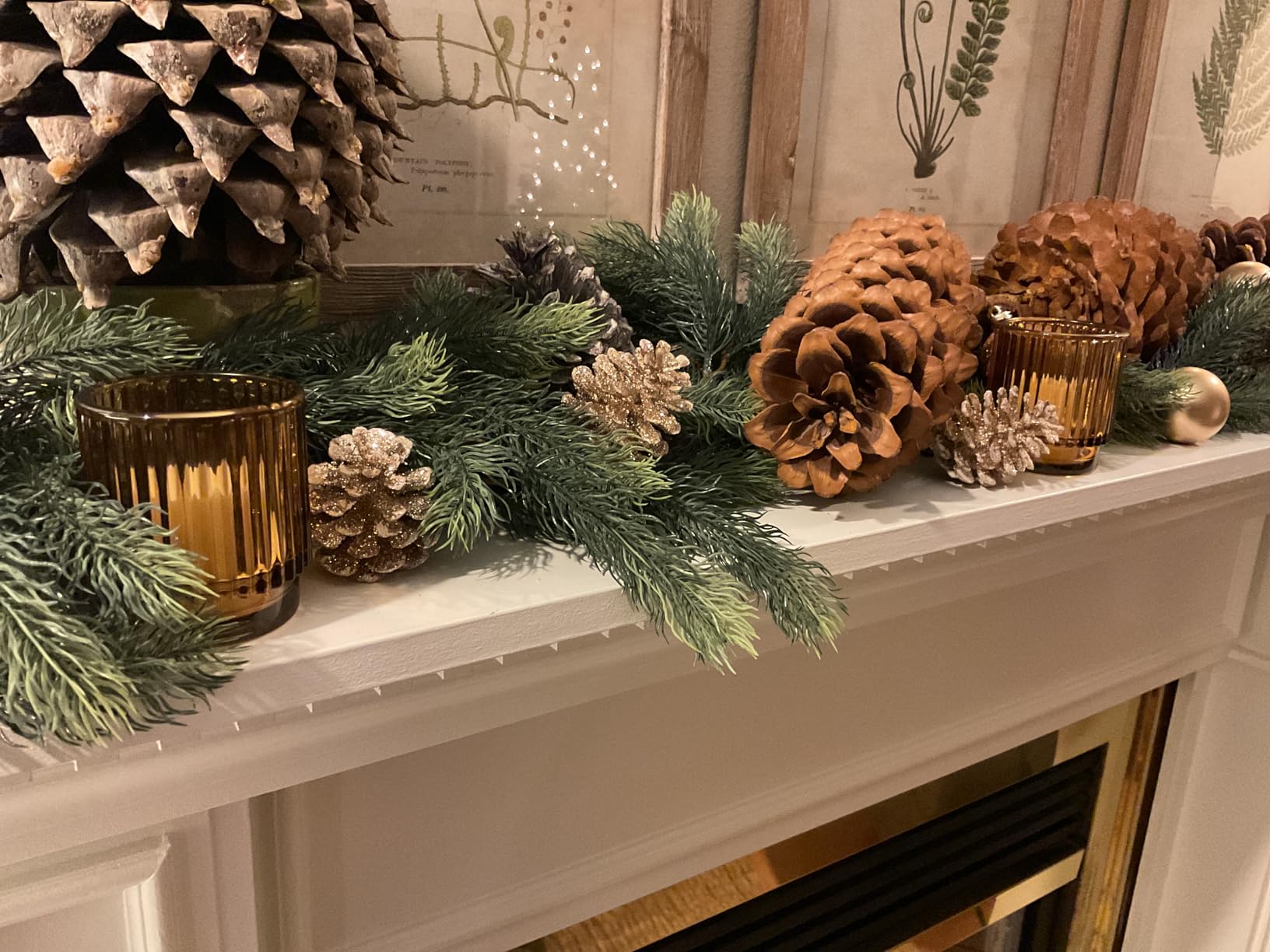 Kate Aspen Gold Votive Candle Holders - Vintage Ribbed Glass Candle Holder Set of 6 - Mercury Glass Tealight Holders for Christmas Table Decor, Holiday Centerpieces, Fall Thanksgiving Tablescape Customer Review Kate Aspen Gold Votive Candle Holders - Vintage Ribbed Glass Candle Holder Set of 6 - Mercury Glass Tealight Holders for Christmas Table Decor, Holiday Centerpieces, Fall Thanksgiving Tablescape - Customer Photo 2