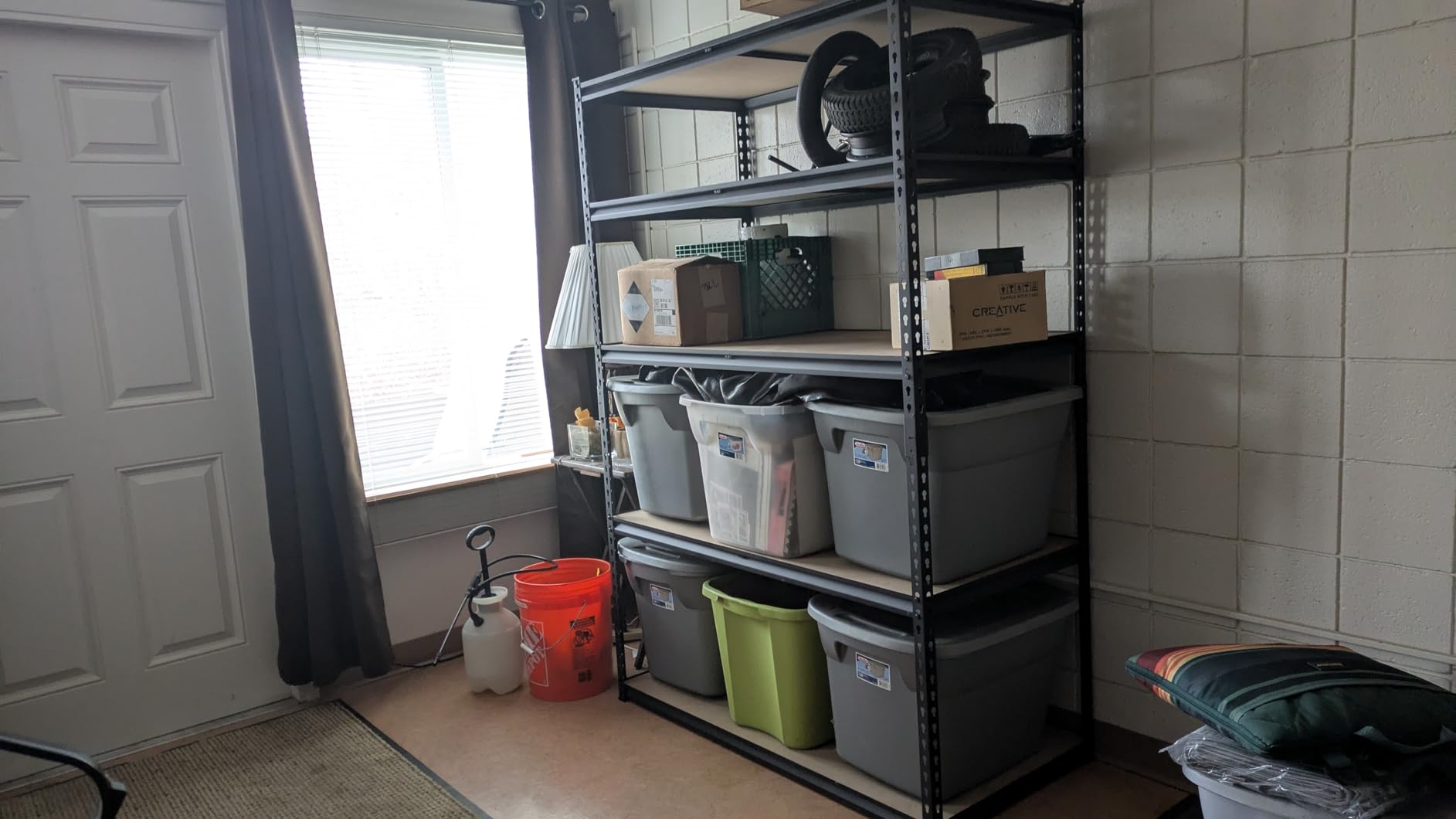VEVOR Storage Shelving Unit, 5-Tier Adjustable, 2000 lbs Capacity, Heavy Duty Garage Shelves Metal Organizer Utility Rack, Black, 36 VEVOR Storage Shelving Unit, 5-Tier Adjustable, 2000 lbs Capacity, Heavy Duty Garage Shelves Metal Organizer Utility Rack, Black, 36