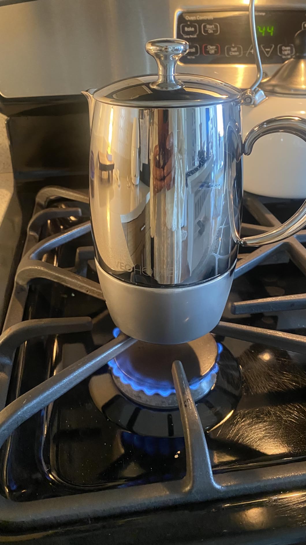 VeoHome Stovetop Espresso Coffee Maker - 10 Cups 500ml Multi-Stove Stainless Steel Induction Moka Pot - Unbreakable and Dishwasher-Safe Italian Style Caffe Machine Customer Review VeoHome Stovetop Espresso Coffee Maker - 10 Cups 500ml Multi-Stove Stainless Steel Induction Moka Pot - Unbreakable and Dishwasher-Safe Italian Style Caffe Machine - Customer Photo 1