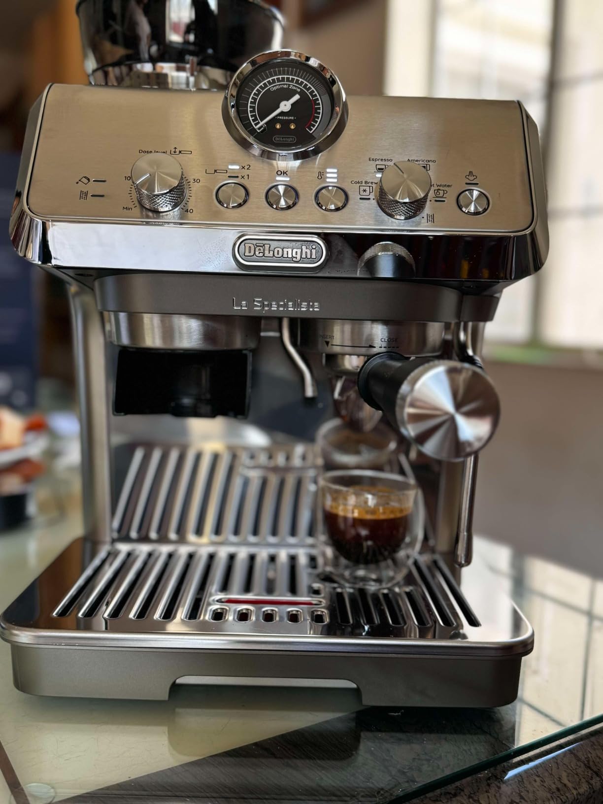 De'Longhi La Specialista Arte Evo Espresso Machine - Compact Cold Brew Coffee Maker with Grinder, Milk Steam Wand/Frother & Tamping Tools - Home Barista Kit for Lattes, Cappuccinos, Iced Coffee customer photo 2