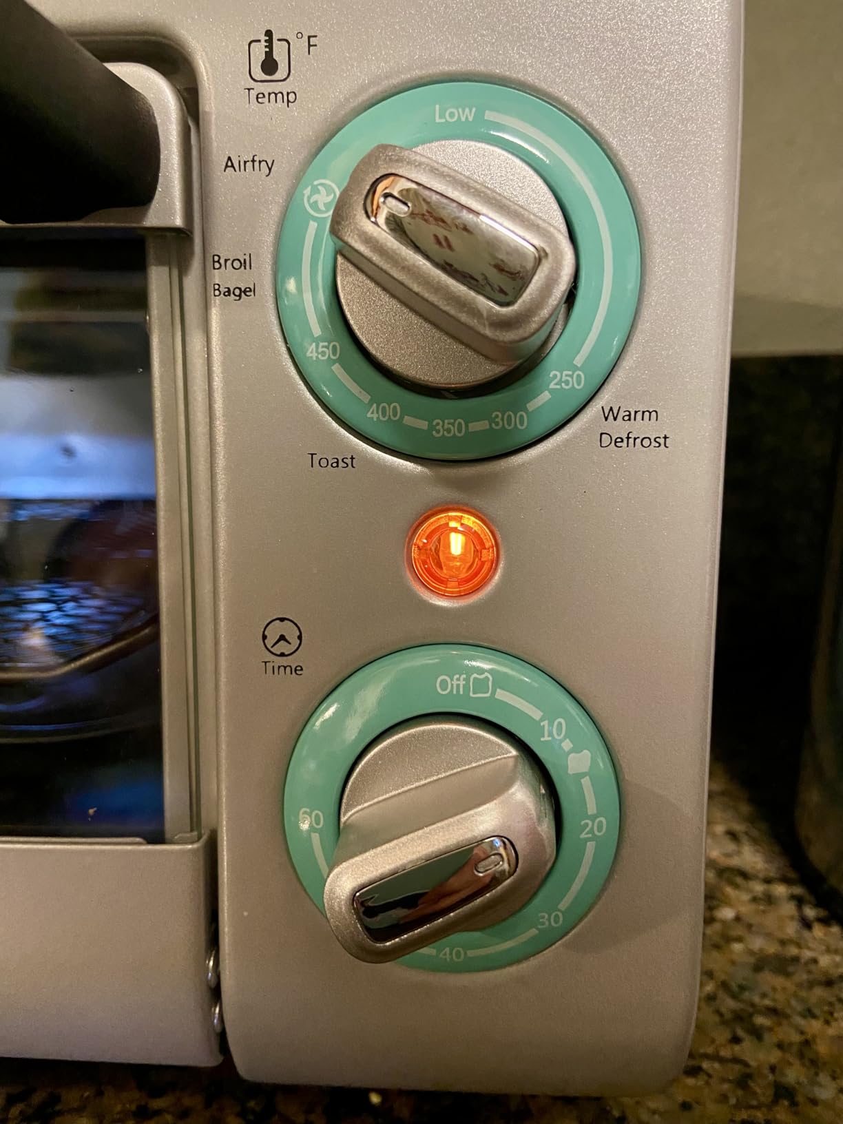 GreenLife Countertop Toaster Oven Air Fryer Stainless Steel, Healthy Ceramic Nonstick, PFAS Free, Tray & Basket Customer Review GreenLife Countertop Toaster Oven Air Fryer Stainless Steel, Healthy Ceramic Nonstick, PFAS Free, Tray & Basket - Customer Photo 2