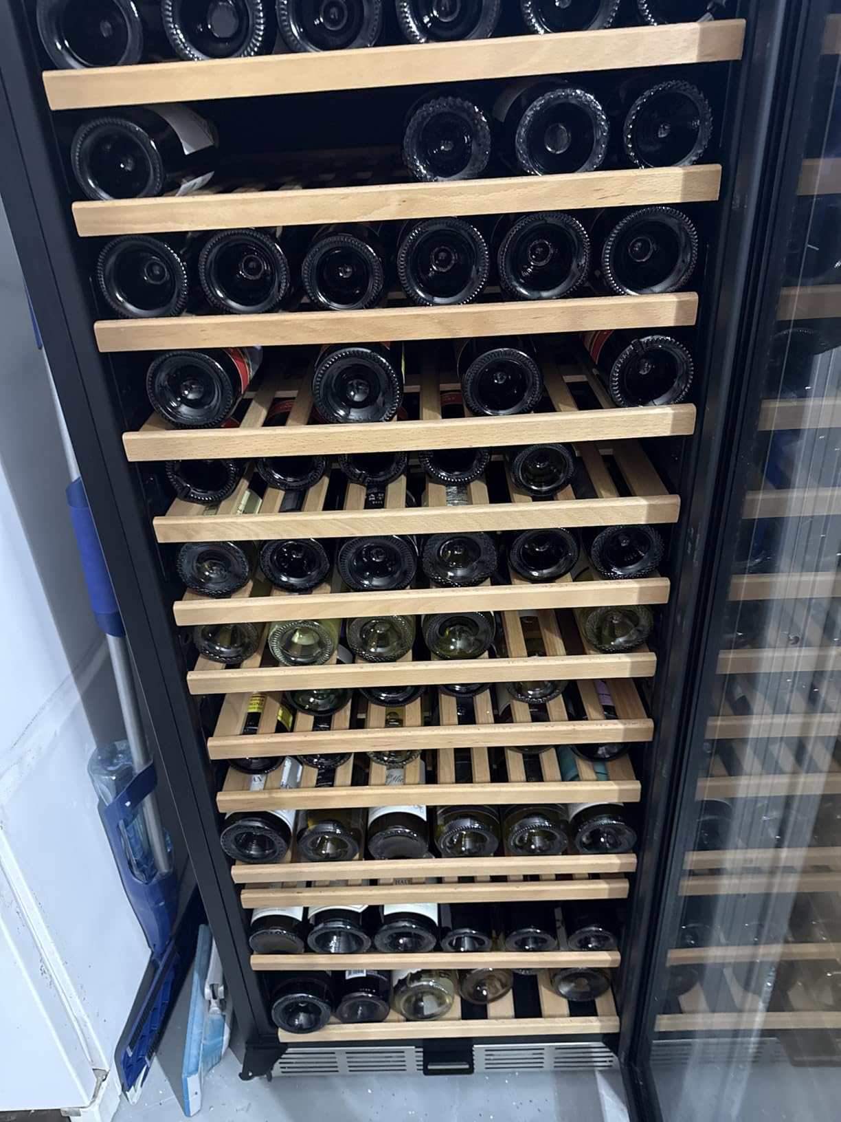 24 Inch Dual Zone Wine and Beverage Refrigerator, Built-in or Freestanding Cooler with French Doors, Under Counter Drink Fridge with Upgraded Compressor for Beer, Wine, and Soda Customer Review 24 Inch Dual Zone Wine and Beverage Refrigerator, Built-in or Freestanding Cooler with French Doors, Under Counter Drink Fridge with Upgraded Compressor for Beer, Wine, and Soda - Customer Photo 2