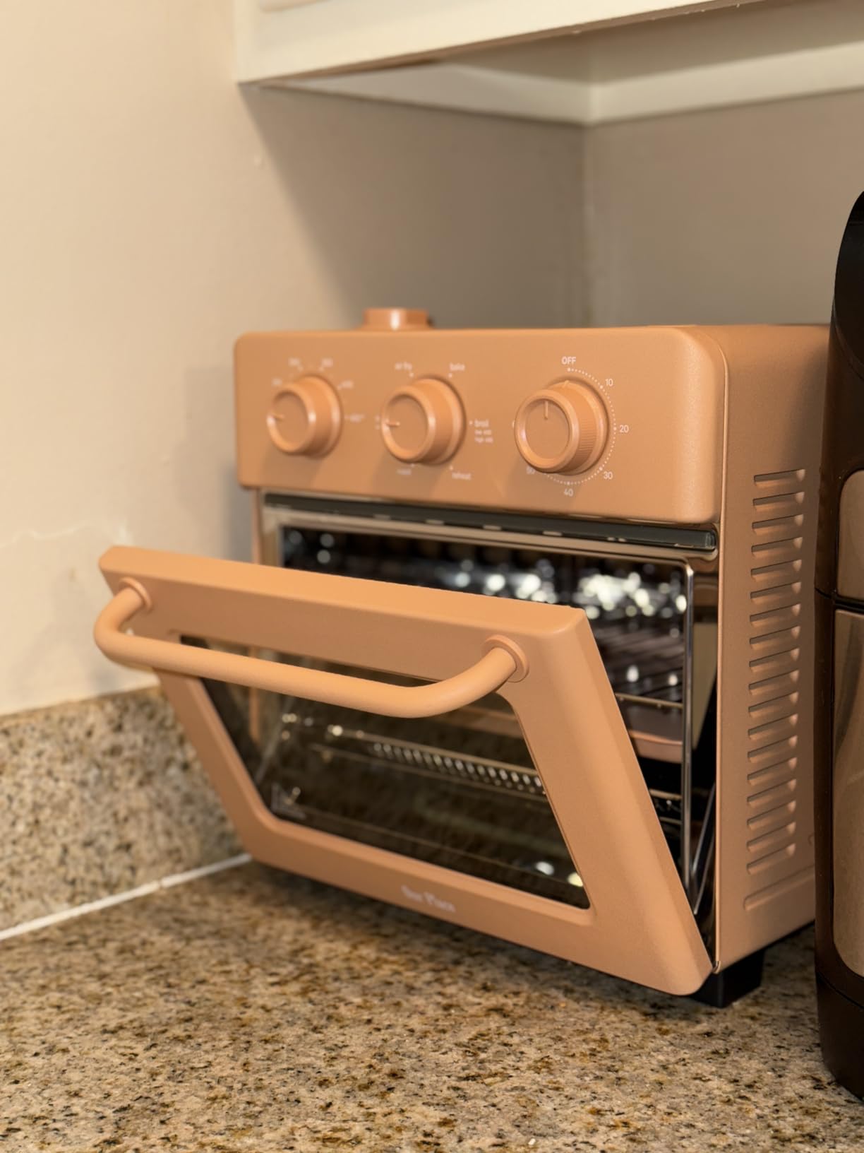 Our Place Wonder Oven | 6-in-1 Stainless Steel Air Fryer Toaster Oven Combo with Basket, Rack, Pan & Tray | Compact 13 QT Countertop Capacity - Toast, Roast, Bake, Reheat, Broil & Steam Customer Review Our Place Wonder Oven | 6-in-1 Stainless Steel Air Fryer Toaster Oven Combo with Basket, Rack, Pan & Tray | Compact 13 QT Countertop Capacity - Toast, Roast, Bake, Reheat, Broil & Steam - Customer Photo 2