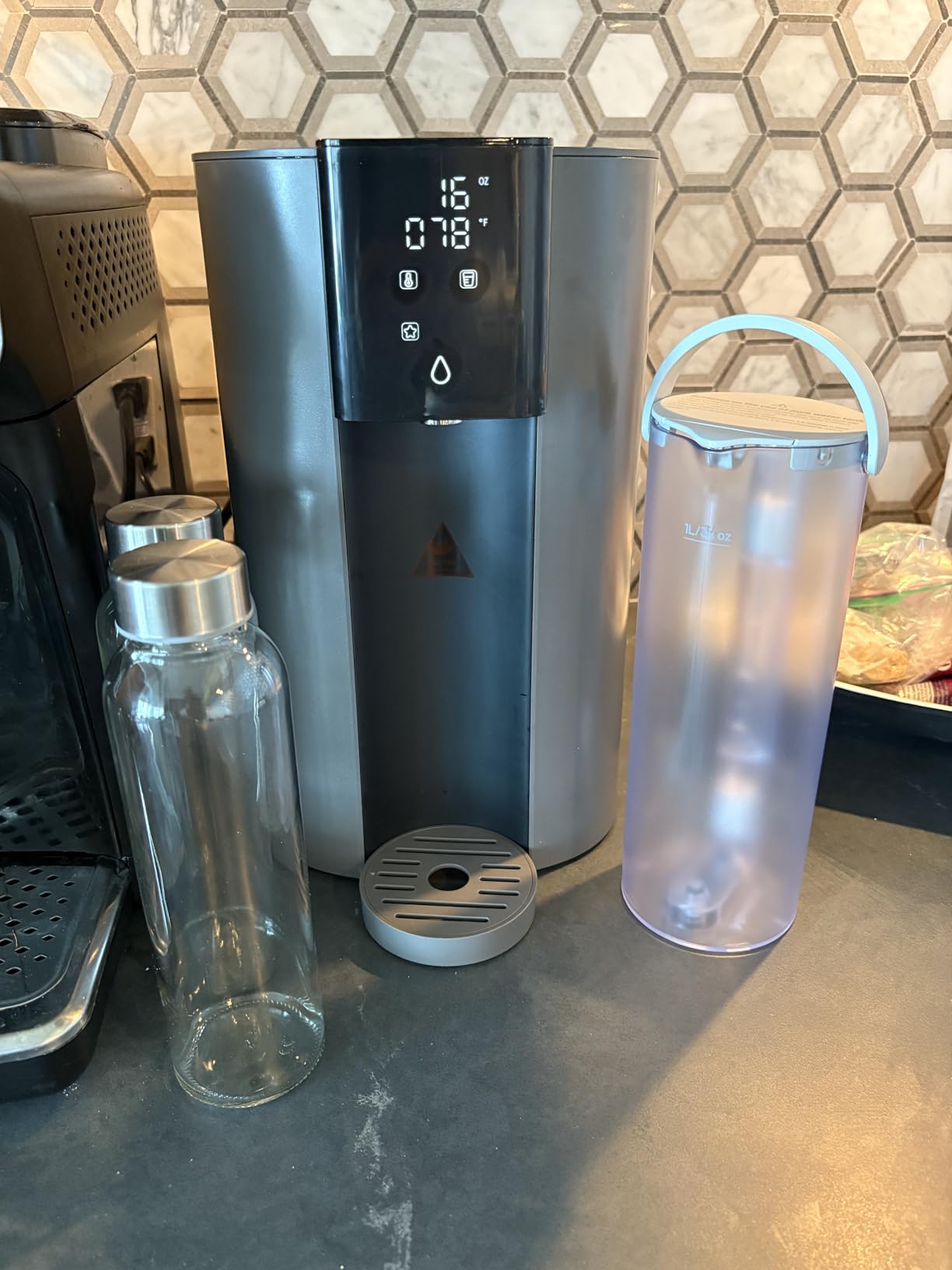 Waterdrop CoreRO Countertop Reverse Osmosis System, NSF/ANSI 58 & 372 Certified, 6-Stage, Portable Reverse Osmosis Water Filter, Reduce PFAS, No Installation Required, BPA Free, WD-C1S Customer Review Waterdrop CoreRO Countertop Reverse Osmosis System, NSF/ANSI 58 & 372 Certified, 6-Stage, Portable Reverse Osmosis Water Filter, Reduce PFAS, No Installation Required, BPA Free, WD-C1S - Customer Photo 1