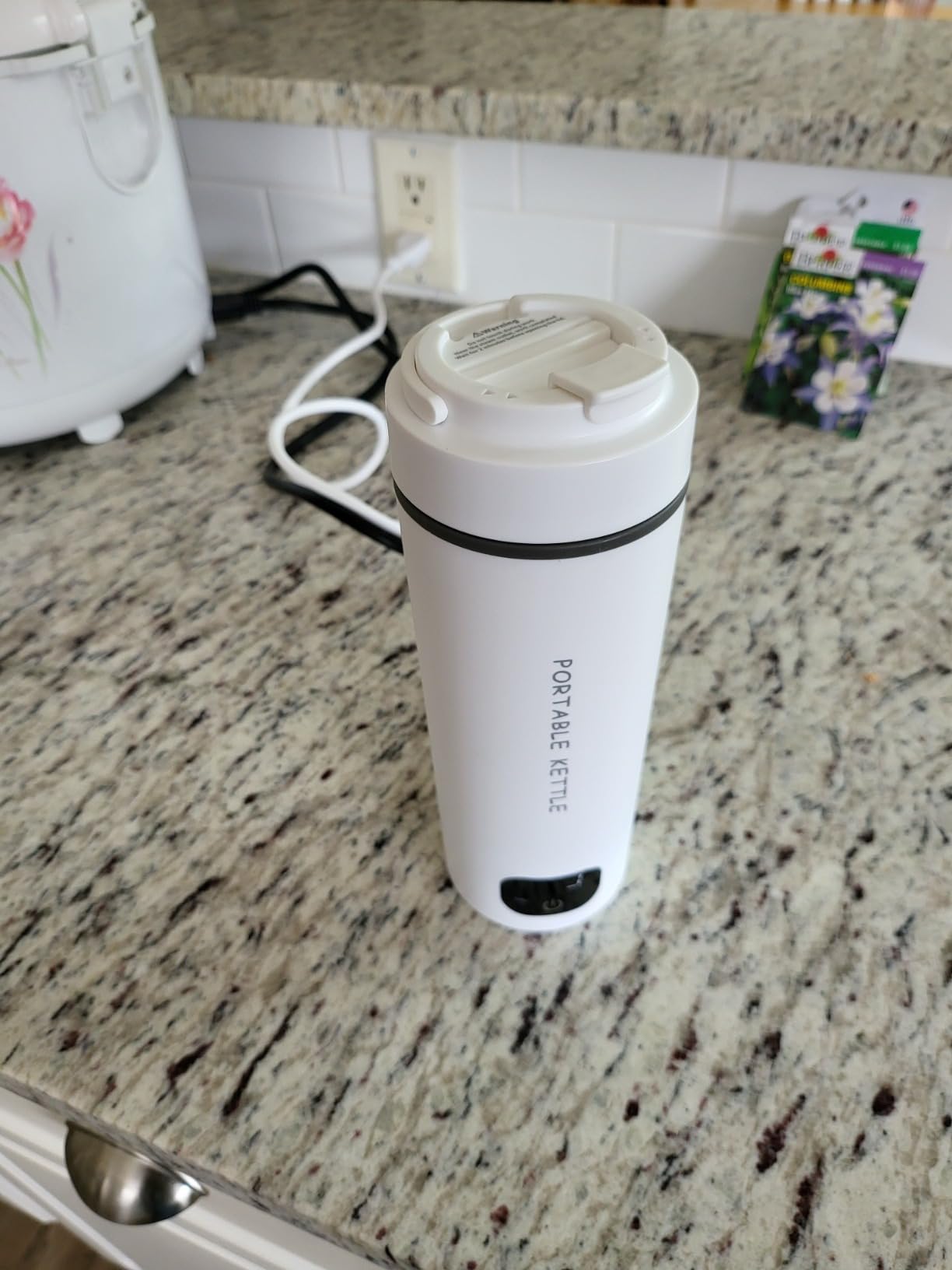 HDQ 2026 Travel Kettle, 110V~240V Any Voltage Portable Kettle for Travel, 6 Temperature Controls Portable Water Heater, 316 Stainless Steel Small Electric Kettle, Auto Shut Off & Boil Dry Protection Customer Review HDQ 2026 Travel Kettle, 110V~240V Any Voltage Portable Kettle for Travel, 6 Temperature Controls Portable Water Heater, 316 Stainless Steel Small Electric Kettle, Auto Shut Off & Boil Dry Protection - Customer Photo 2