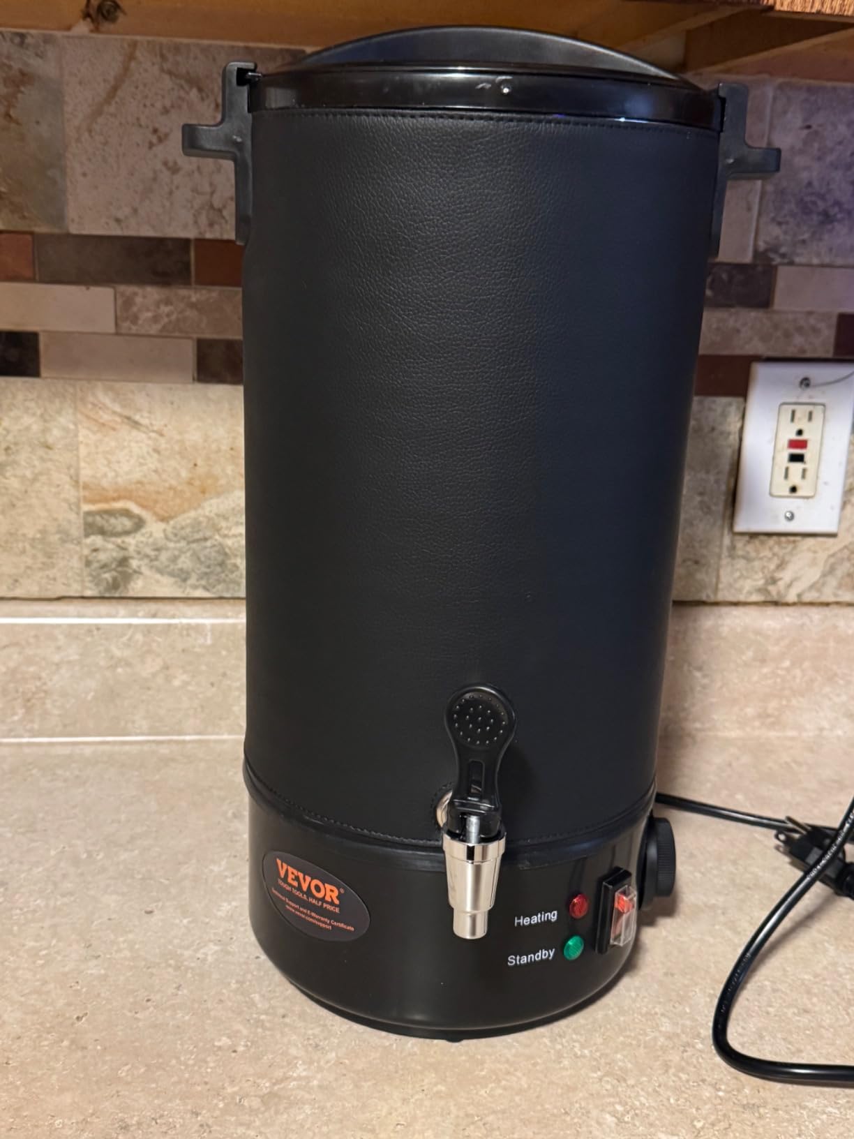 VEVOR 8Lbs Wax Melter for Candle Making, Large Electric Wax Melting Pot, 4-Level Temperature Control, Easy Pour Spout customer photo 2