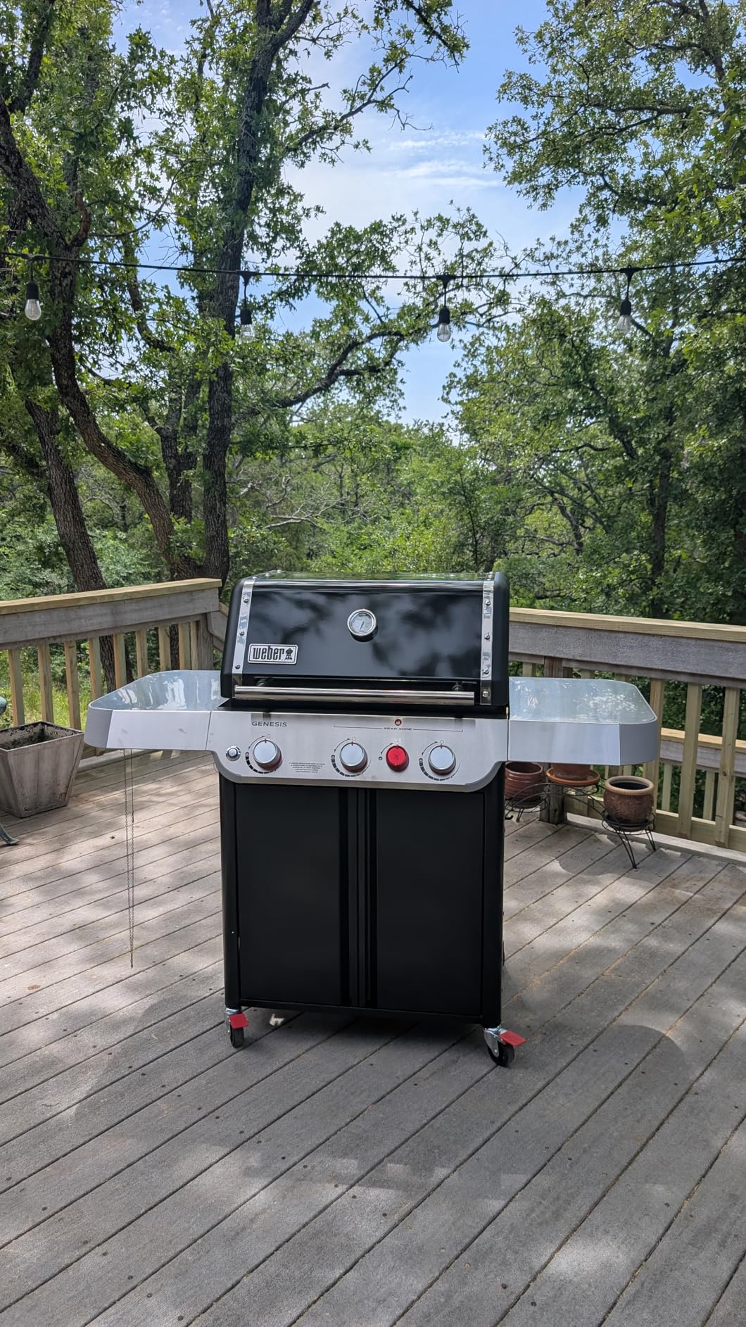 Weber Genesis E-325 Natural Gas Grill for Outdoor Cooking, 3 Burners, Black Customer Review Weber Genesis E-325 Natural Gas Grill for Outdoor Cooking, 3 Burners, Black - Customer Photo 4