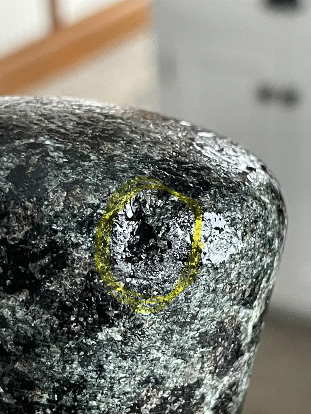 ChefSofi 1.5 Cup-Capacity Mortar and Pestle Set - Unpolished Heavy Granite for Enhanced Performance and Organic Appearance Customer Review ChefSofi 1.5 Cup-Capacity Mortar and Pestle Set - Unpolished Heavy Granite for Enhanced Performance and Organic Appearance - Customer Photo 2