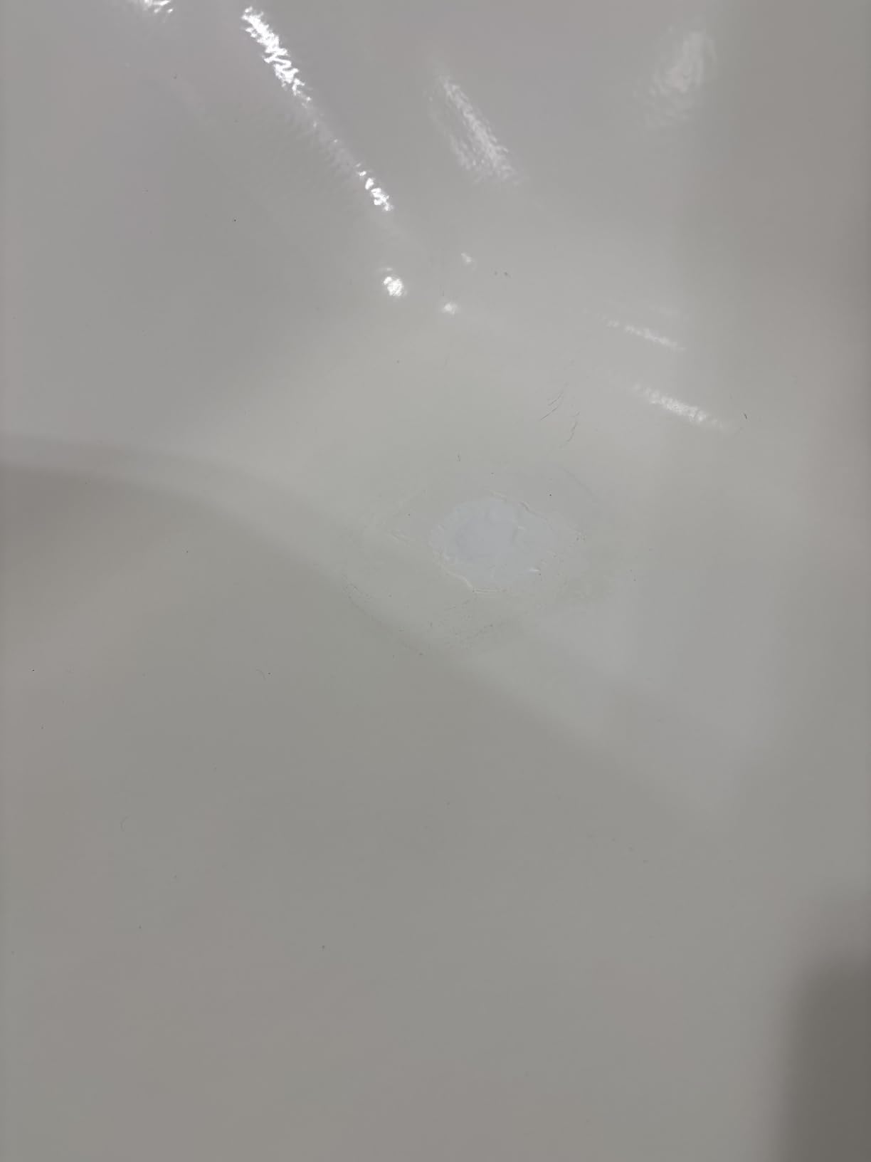Tub Repair Kit White, Tub Chip and Bathtub Repair Kit for Enamel, Fiberglass, Acrylic, Porcelain, Patch and Repairs Chips, Crack, Scratches, Rust, Holes on Tubs, Toilet, Sink, Shower, Tray in Bathroom Customer Review Tub Repair Kit White, Tub Chip and Bathtub Repair Kit for Enamel, Fiberglass, Acrylic, Porcelain, Patch and Repairs Chips, Crack, Scratches, Rust, Holes on Tubs, Toilet, Sink, Shower, Tray in Bathroom - Customer Photo 2