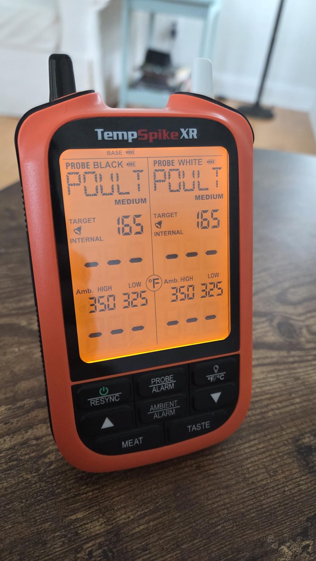 ThermoPro TempSpike 1000FT Wireless Meat Thermometer Digital with 2 Upgraded Ultra-Thin Probe, Kitchen Food Thermometer for Cooking, Turkey, Oven, Smoker, Rotisserie, BBQ, Grill Temperature Indicator - Customer Photo 4