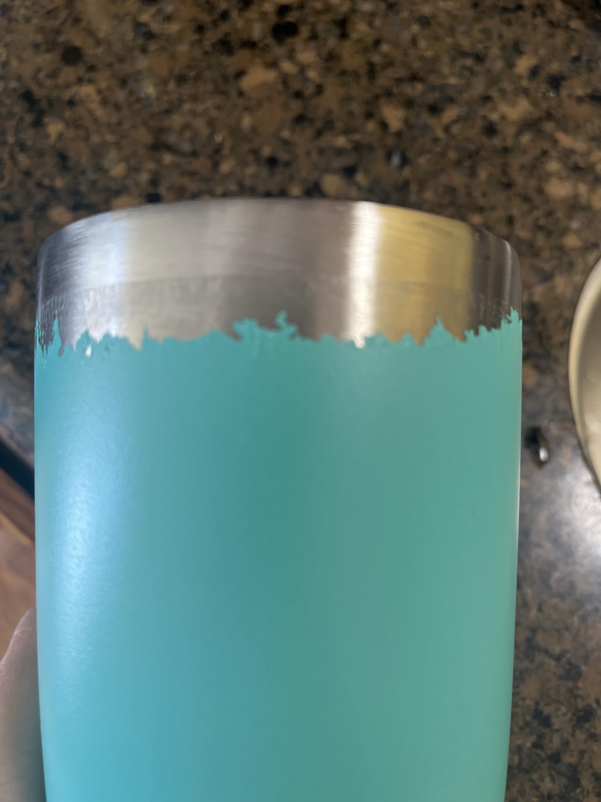 20oz Tumbler Bulk Stainless Steel Tumblers with Lid Vacuum Insulated Double Wall Travel Coffee Mug Powder Coated Tumbler Cup for Hot and Cold Drinks(Stainless Steel, 1 pack) - Customer Photo 5