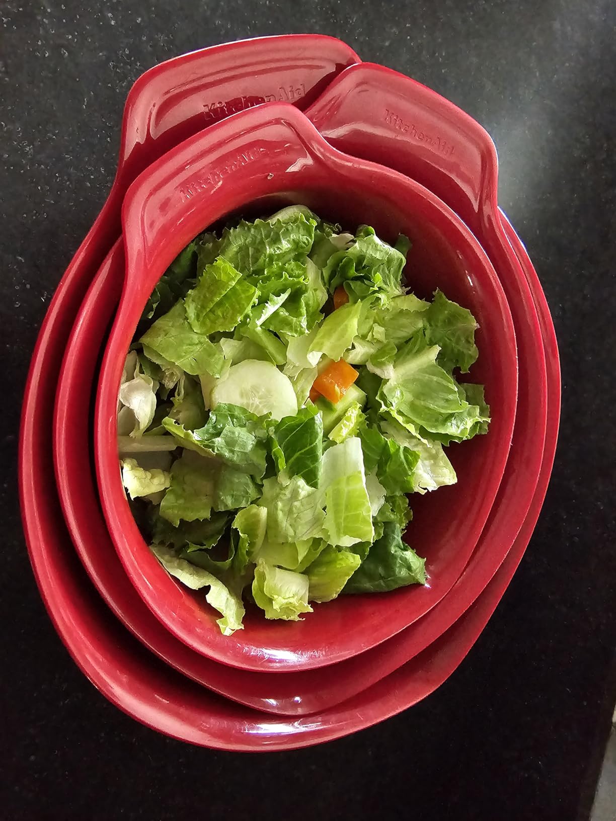 KitchenAid Stainless Steel Mixing Bowls, Set Of 3 customer photo 1