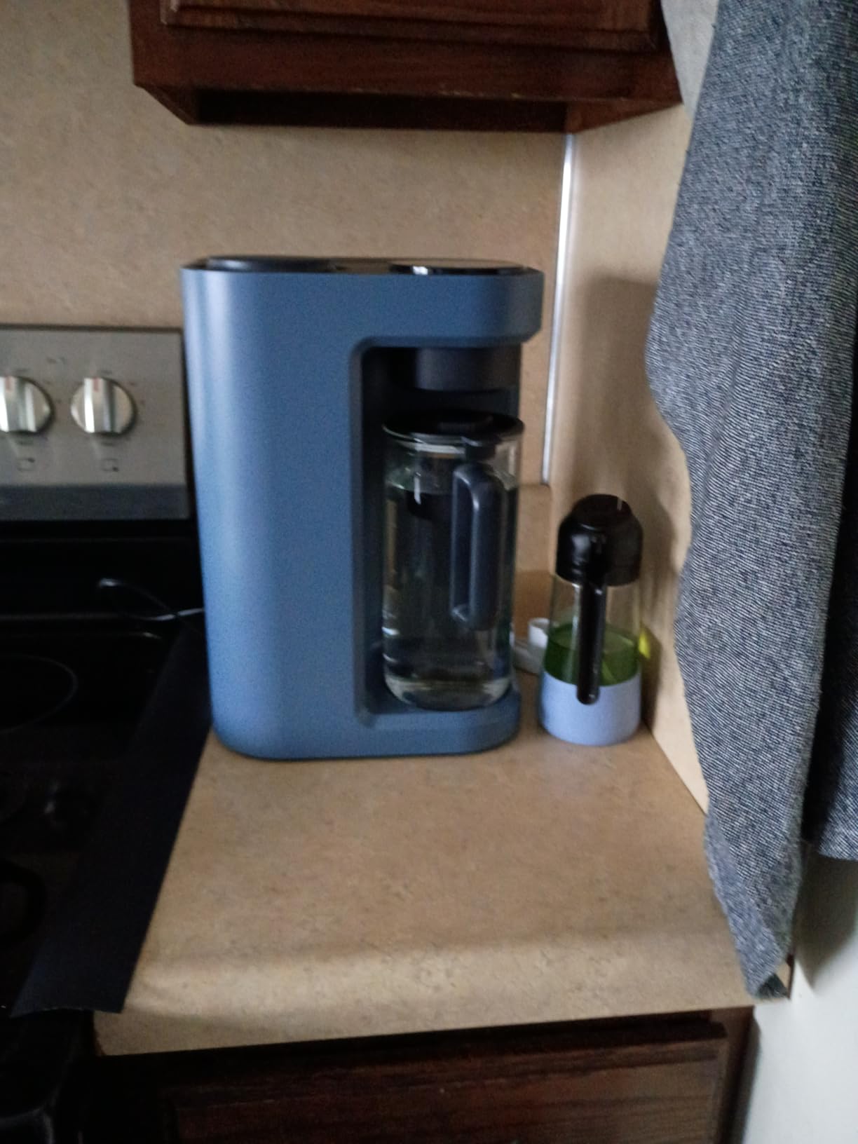 Bluevua RO100ROPOT-Lite(UV) Countertop Reverse Osmosis Water Filter System, 7-Stage Purification with UV and Remineralization, 3:1 Pure to Drain, Portable Water Purifier (Blue) Customer Review Bluevua RO100ROPOT-Lite(UV) Countertop Reverse Osmosis Water Filter System, 7-Stage Purification with UV and Remineralization, 3:1 Pure to Drain, Portable Water Purifier (Blue) - Customer Photo 1