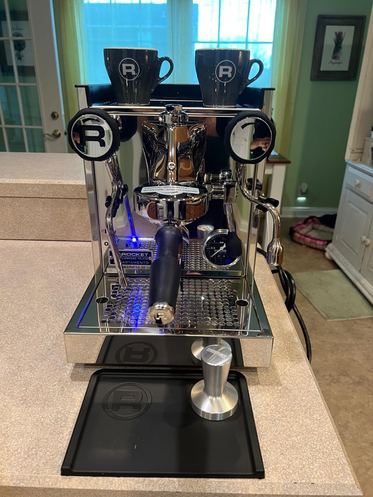 Rocket Espresso Appartamento TCA Espresso Machine (Black/Copper) - Customer Photo 1