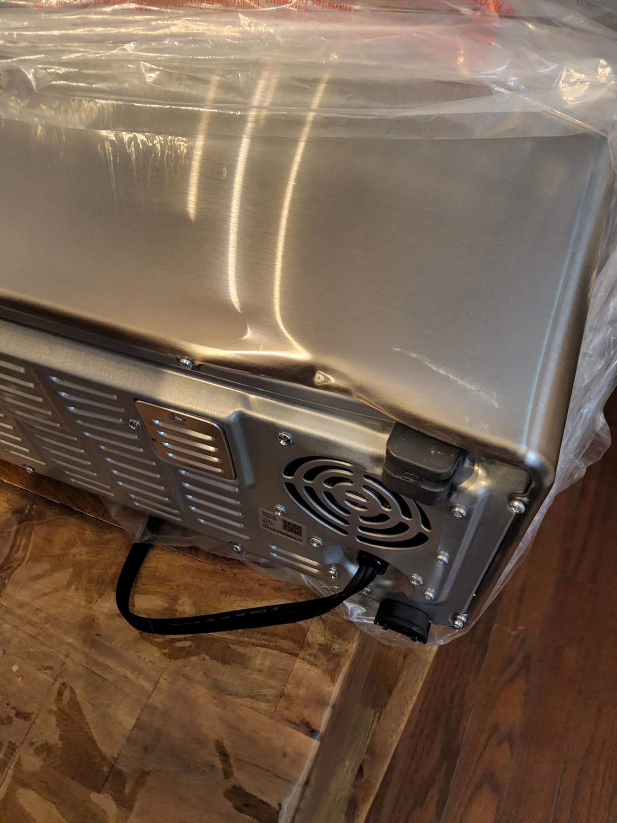 Ninja Air Fryer Toaster Oven Combo | 8-in-1 Functionality | Flip Up & Away for Storage Space | Air Fry Basket, Sheet Pan, Wire Rack & Removable Crumb Tray |1800 Watt | Stainless Steel | SP151 Customer Review Ninja Air Fryer Toaster Oven Combo | 8-in-1 Functionality | Flip Up & Away for Storage Space | Air Fry Basket, Sheet Pan, Wire Rack & Removable Crumb Tray |1800 Watt | Stainless Steel | SP151 - Customer Photo 4