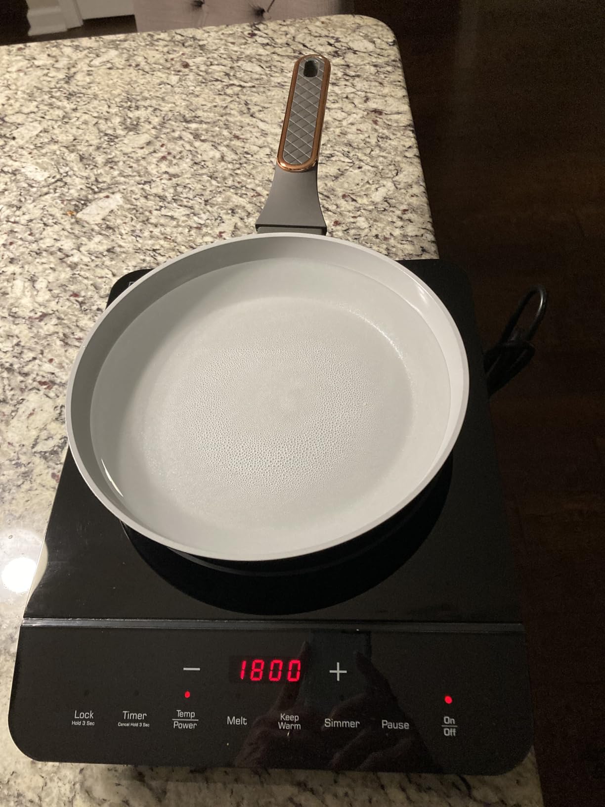 Empava Double/Dual Induction Cooktop 2 Burner, Shatter-proof Flat Glass Top, 18 Levels from 120F to 460F, 3 Preset Mode, Bulit-in/Countertop, 110~120 Volt Plug in Electric Stove for Kitchen, RV Customer Review Empava Double/Dual Induction Cooktop 2 Burner, Shatter-proof Flat Glass Top, 18 Levels from 120F to 460F, 3 Preset Mode, Bulit-in/Countertop, 110~120 Volt Plug in Electric Stove for Kitchen, RV - Customer Photo 5