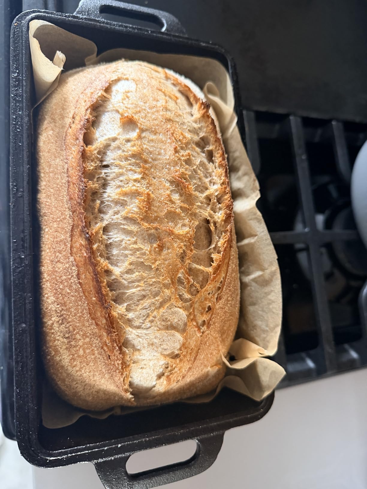 9x5 Inch Cast Iron Loaf Pan with Lid | Bread Baking Pan | Even Heat Distribution for Homemade Bread, Cake, and Meatloaf | 2 Piece Set Customer Review 9x5 Inch Cast Iron Loaf Pan with Lid | Bread Baking Pan | Even Heat Distribution for Homemade Bread, Cake, and Meatloaf | 2 Piece Set - Customer Photo 1