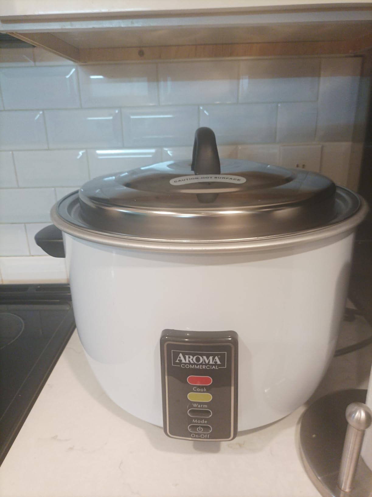 Aroma 20-Cup (Uncooked) / 40-Cup (Cooked) Commercial Rice Cooker and Warmer - Customer Photo 1