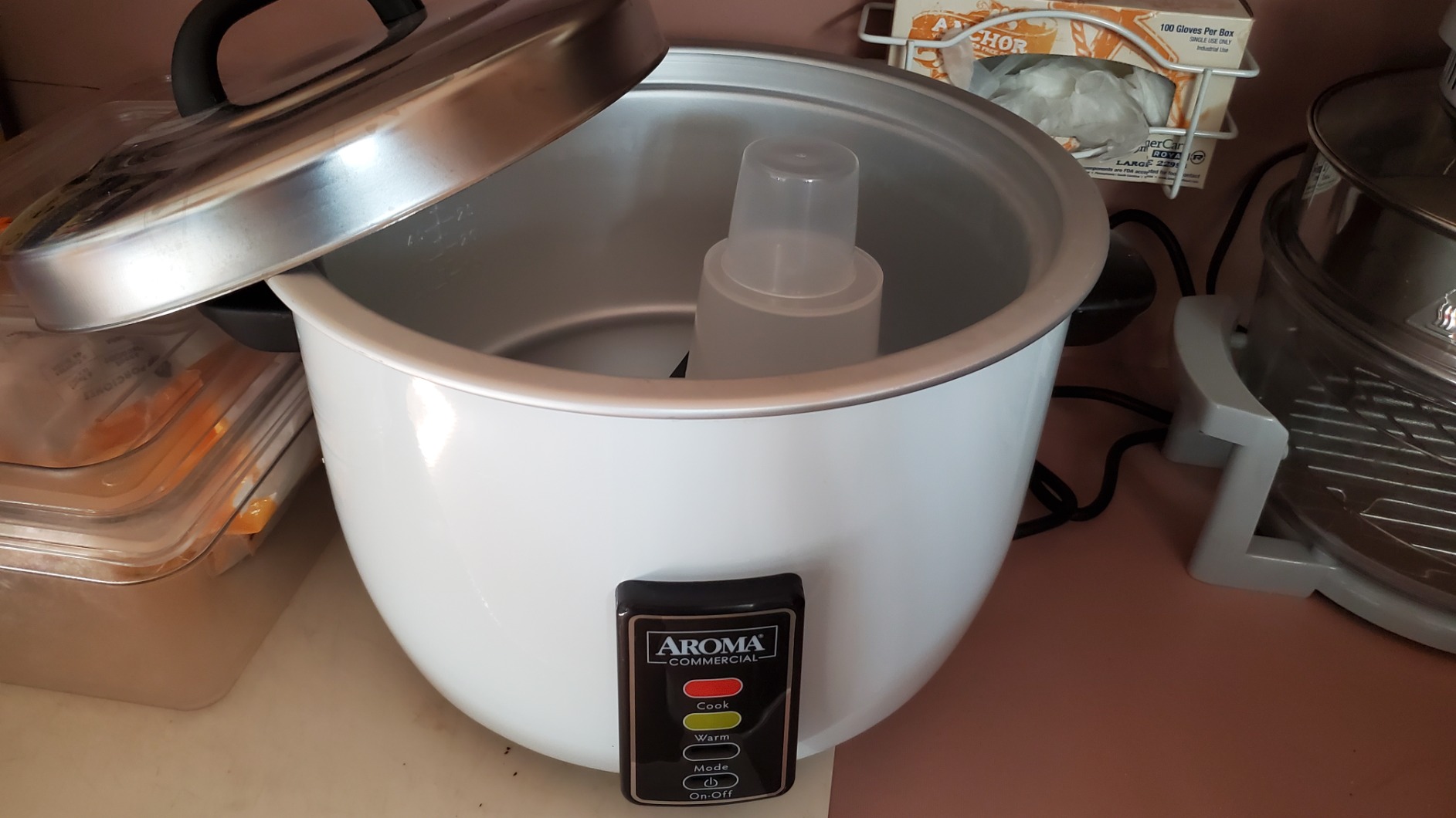 Aroma 20-Cup (Uncooked) / 40-Cup (Cooked) Commercial Rice Cooker and Warmer - Customer Photo 2