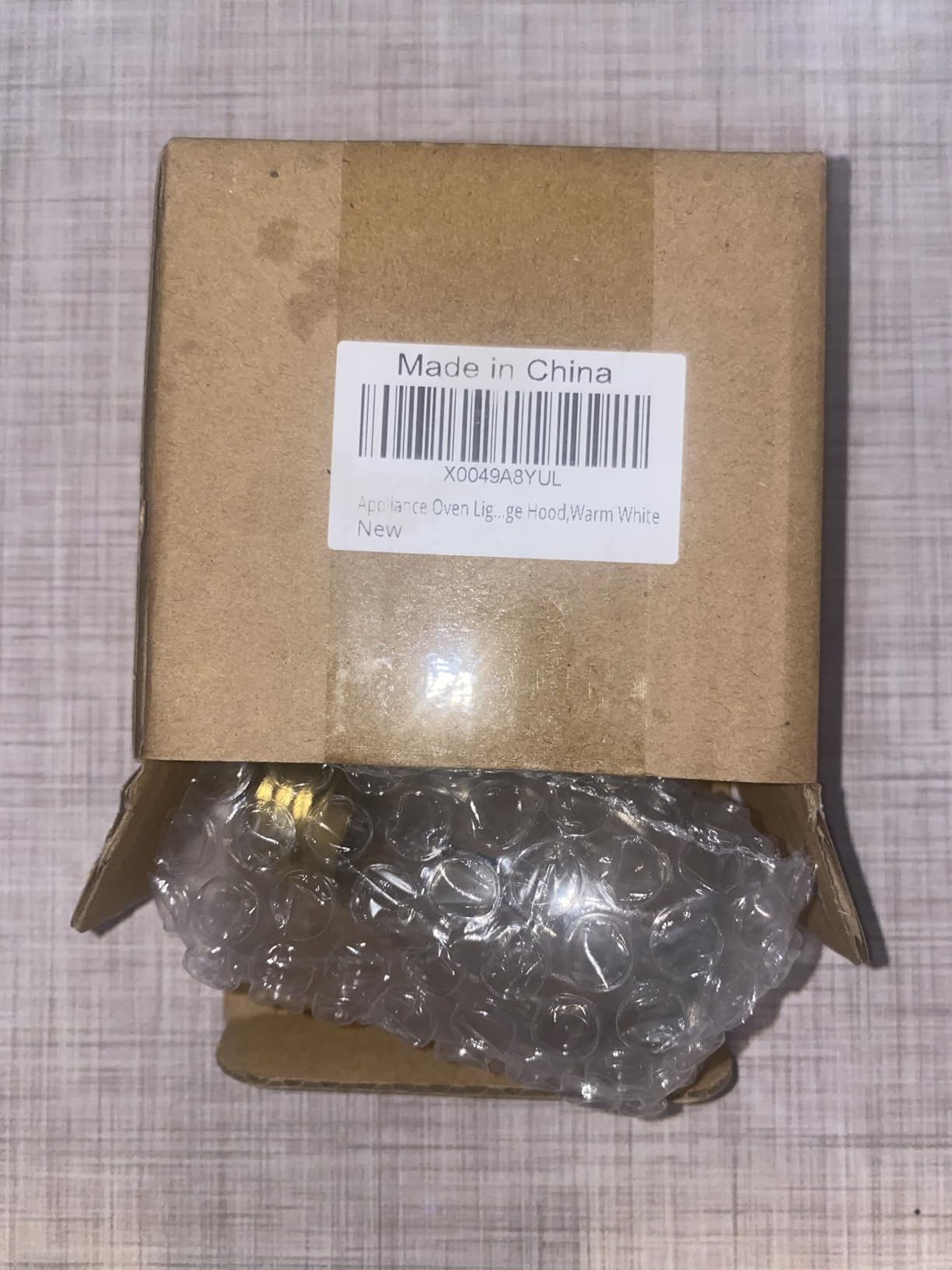 Appliance Oven Light Bulb, High Temp 300 °C Resistant,（2 Pack） A15/E26/120V/40 Watt Appliance Replacement Bulb for Refrigerator Over Stove Microwave Range Hood,Warm White - Customer Photo 1