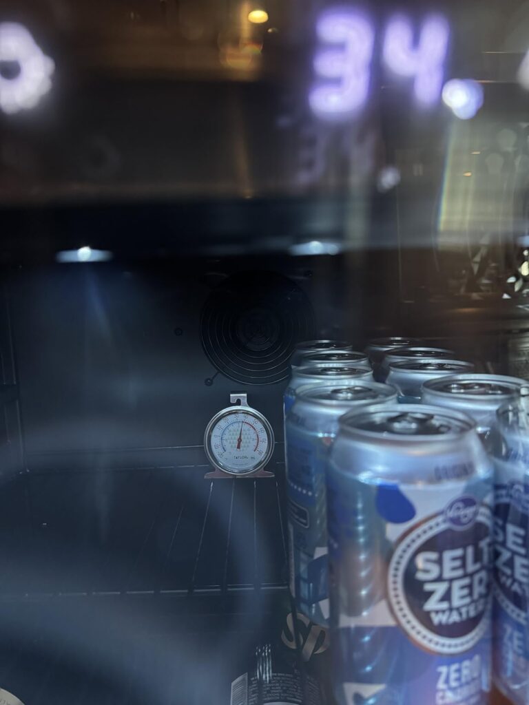 Ca'Lefort 24 Inch Beverage Refrigerator, 180 Can - Built-in/Freestanding Customer Review Best Mini Fridge for Beer Bottles