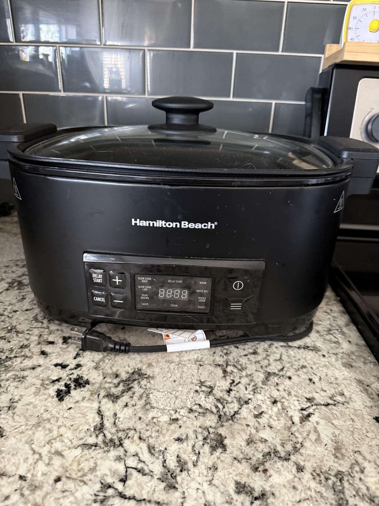 Hamilton Beach 9-in-1 Programmable Slow Cooker with Air Fryer Function - Customer Photo 2