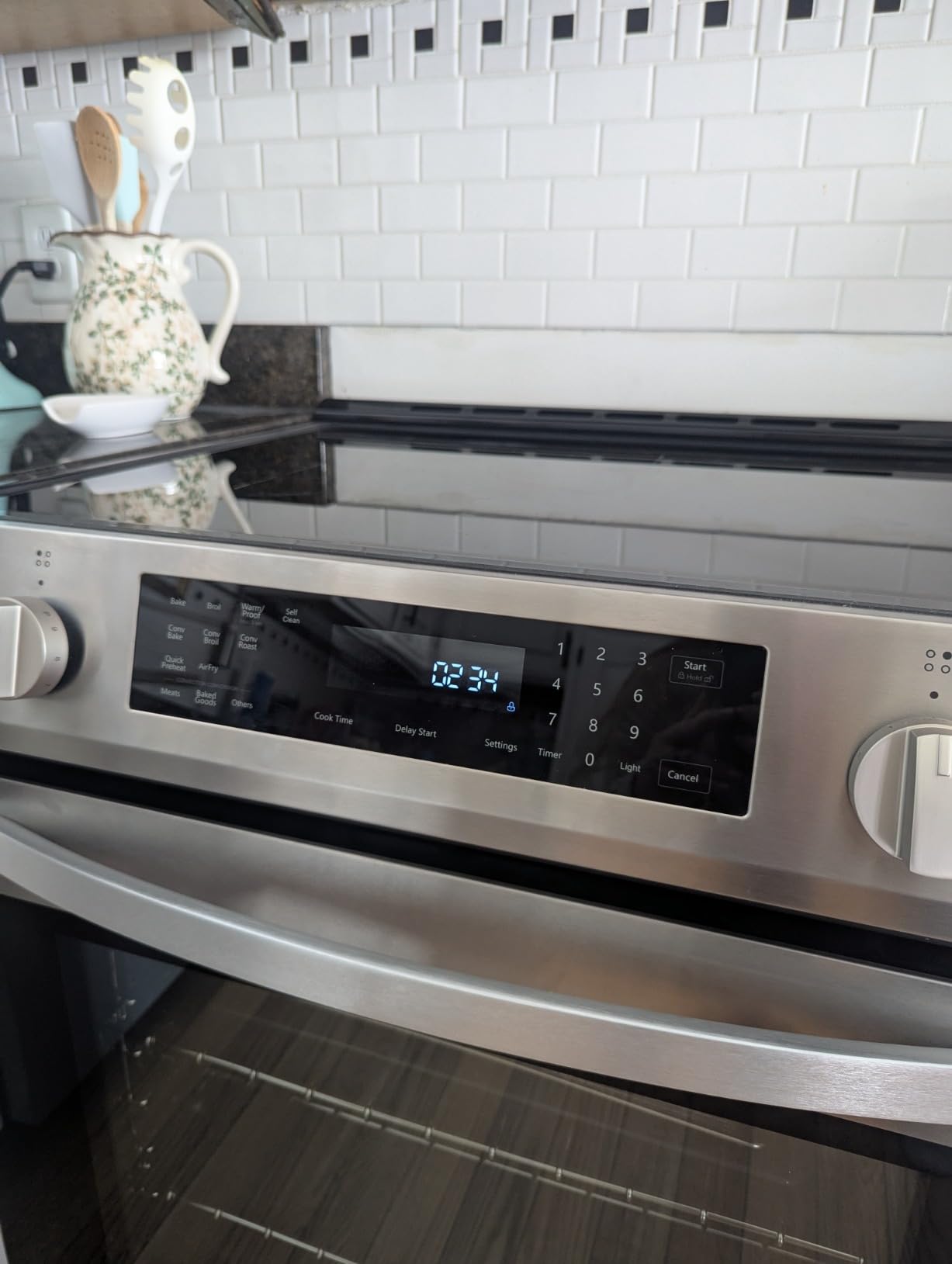 Kenmore 2296853 5.6 cu. ft. Front Control Electric Induction Range Oven - 4 Dual Ring Elements, True Convection, Air Fry, Self Clean, Turbo Boil, Chrome Racks, Storage Drawer - Stainless Steel Customer Review Kenmore 2296853 5.6 cu. ft. Front Control Electric Induction Range Oven - 4 Dual Ring Elements, True Convection, Air Fry, Self Clean, Turbo Boil, Chrome Racks, Storage Drawer - Stainless Steel - Customer Photo 3