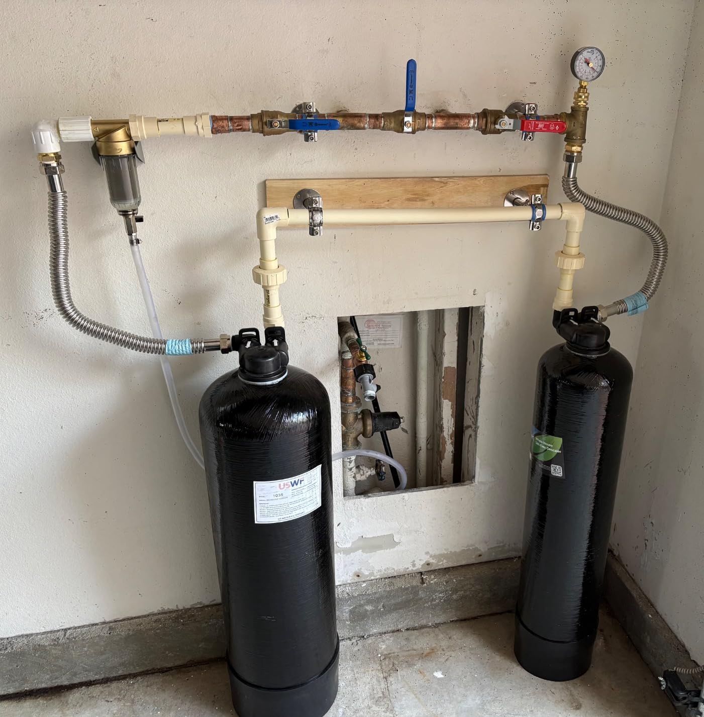 Tier1 Water Softener Alternative | Salt-Free Water Conditioner | TAC Scale Prevention | 900,000 Gallon Capacity, 8-9 Year Life | Whole House Water Filtration System Customer Review Tier1 Water Softener Alternative | Salt-Free Water Conditioner | TAC Scale Prevention | 900,000 Gallon Capacity, 8-9 Year Life | Whole House Water Filtration System - Customer Photo 2