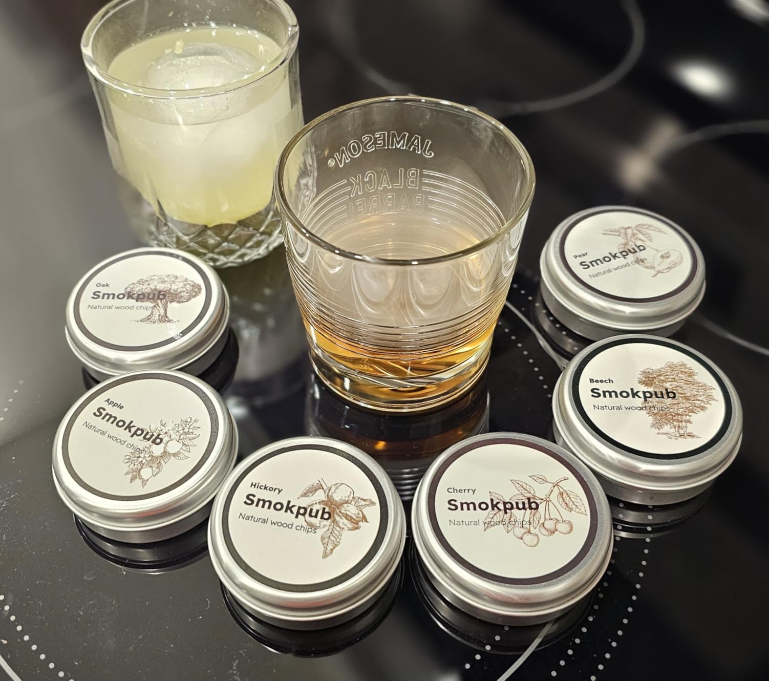 Electric Whiskey Smoker Kit Built-in Lighter, No Butane Needed, Rechargeable Cocktail Smoker Kit with 6 Wood Chips, Old Fashioned Drink Smoker Kit, Bourbon Whiskey Gifts for Men,Dad,Husband customer photo 1
