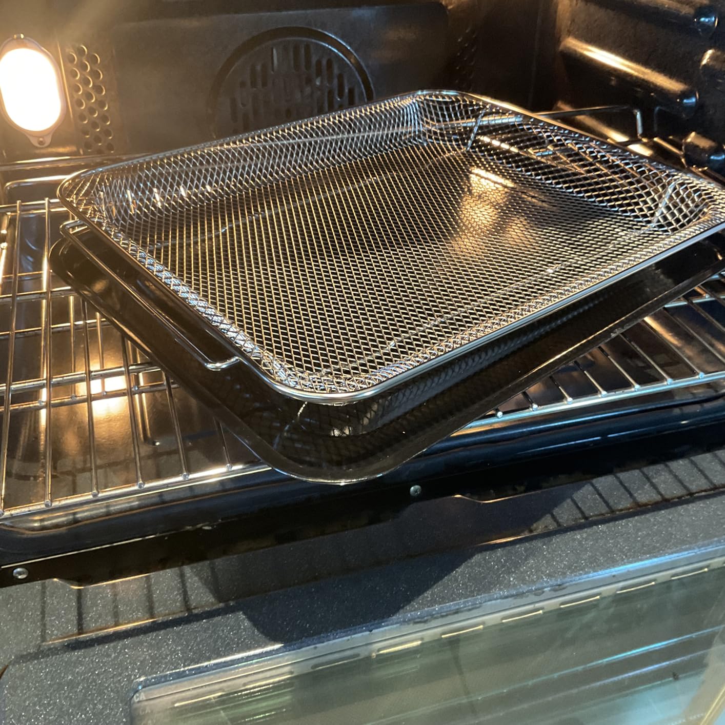 GE Appliances Air Fry Basket & Tray Set, PM48X120 - Customer Photo 1