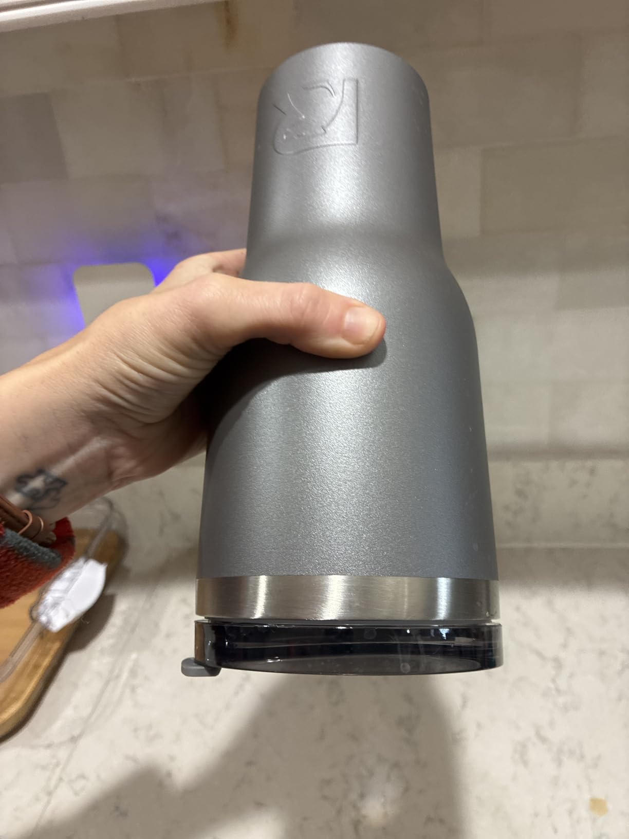 RTIC 40oz Essential Tumbler with Lid, Ceramic Lined, Insulated, Stainless Steel, Metal, Double Wall Vacuum-Insulation, Travel Cup for Iced Coffee, Tea, Hot and Cold Drink, Black Customer Review RTIC 40oz Essential Tumbler with Lid, Ceramic Lined, Insulated, Stainless Steel, Metal, Double Wall Vacuum-Insulation, Travel Cup for Iced Coffee, Tea, Hot and Cold Drink, Black - Customer Photo 1