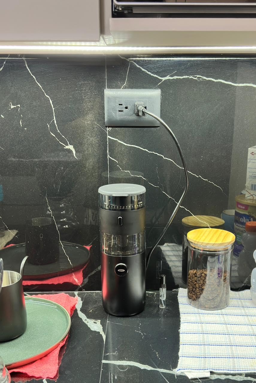 OXO Brew Compact Conical Burr Coffee Grinder Customer Review OXO Brew Compact Conical Burr Coffee Grinder - Customer Photo 1