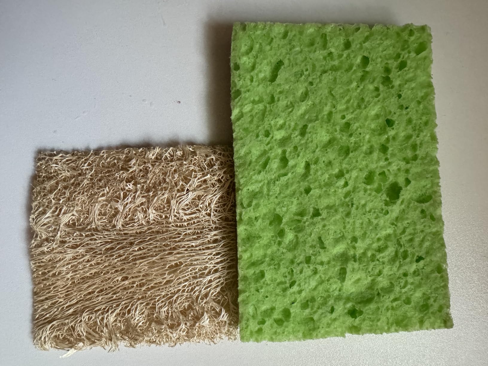 Natural Loofah Dish Sponge (Pack 30) - 100% Biodegradable Compostable Dishwashing Scouring Pad - Customer Photo 2