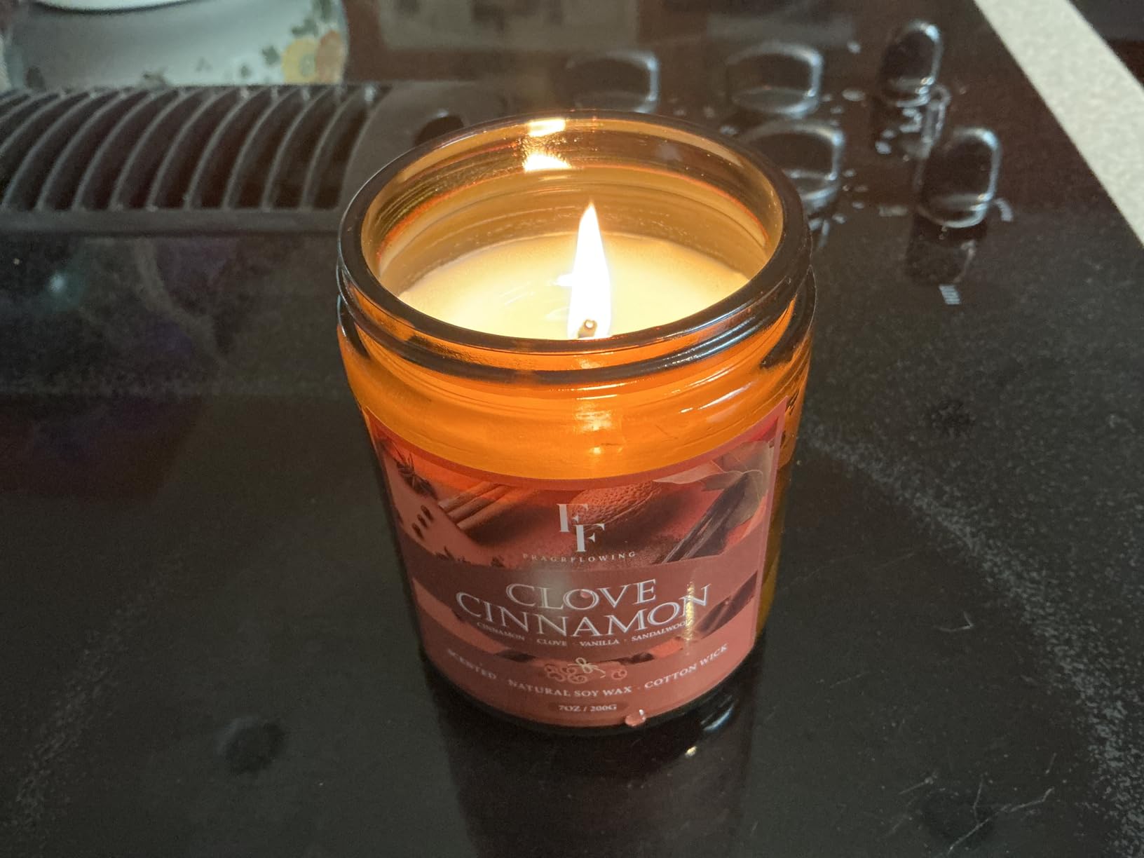 Bahamas Breeze Scented Candle, 2-Wick Luxury Soy Wax Candle, 9 oz Aromatherapy Candle Home Fragrance Candles Gift - Customer Photo 1