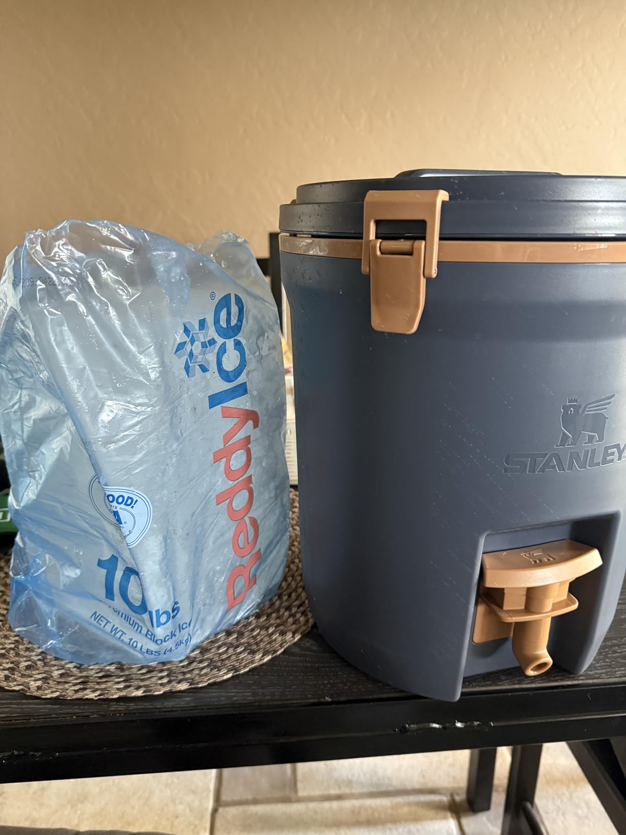 Stanley Adventure Fast Flow Water Jug 2 Gallon | Leakproof Ice Water Dispenser | Insulated Beverage Cooler | Easy Pour Spigot and Latched Foam Lid | BPA-Free - Customer Photo 2