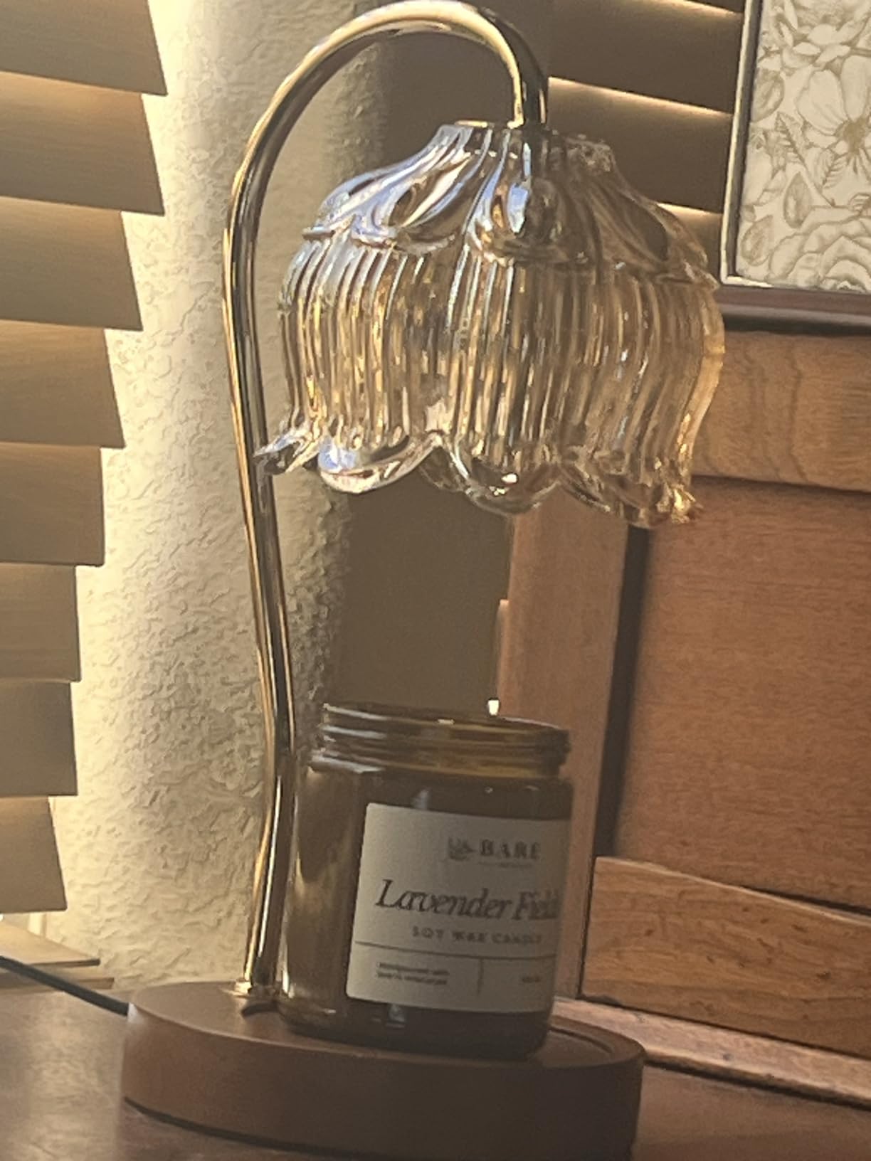 Bare Botanics Warm Vanilla Oak 9oz Soy Candle - 100% Plant-Based Fragrance Oils - Premium, Non-Toxic Candle - Softly Scented Natural Soy Wax - Handpoured in WI - 40 Hrs Long Burning & Ready to Gift Customer Review Bare Botanics Warm Vanilla Oak 9oz Soy Candle - 100% Plant-Based Fragrance Oils - Premium, Non-Toxic Candle - Softly Scented Natural Soy Wax - Handpoured in WI - 40 Hrs Long Burning & Ready to Gift - Customer Photo 1