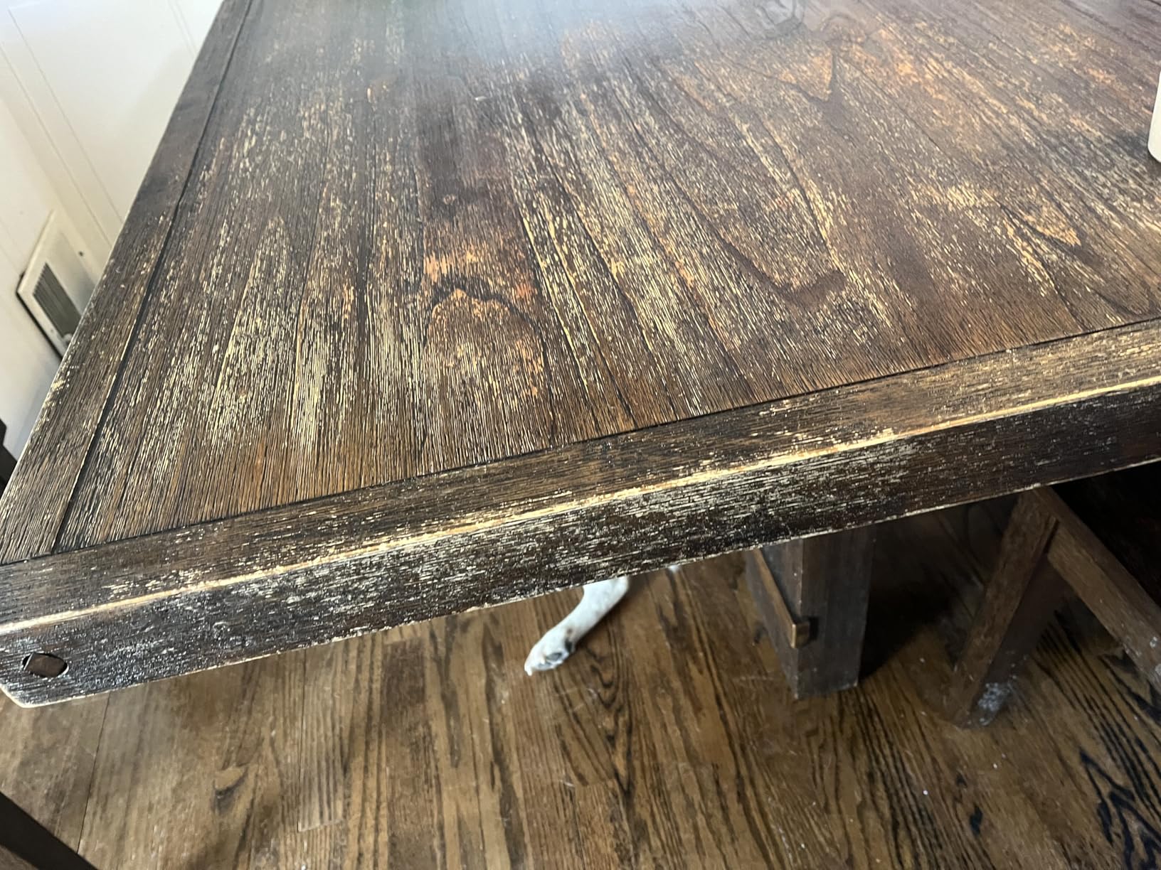 Varathane Total Control Gel Stain | Low Odor Water-Based Formula | Dark Walnut Customer Review Varathane Total Control Gel Stain | Low Odor Water-Based Formula | Dark Walnut - Customer Photo 2