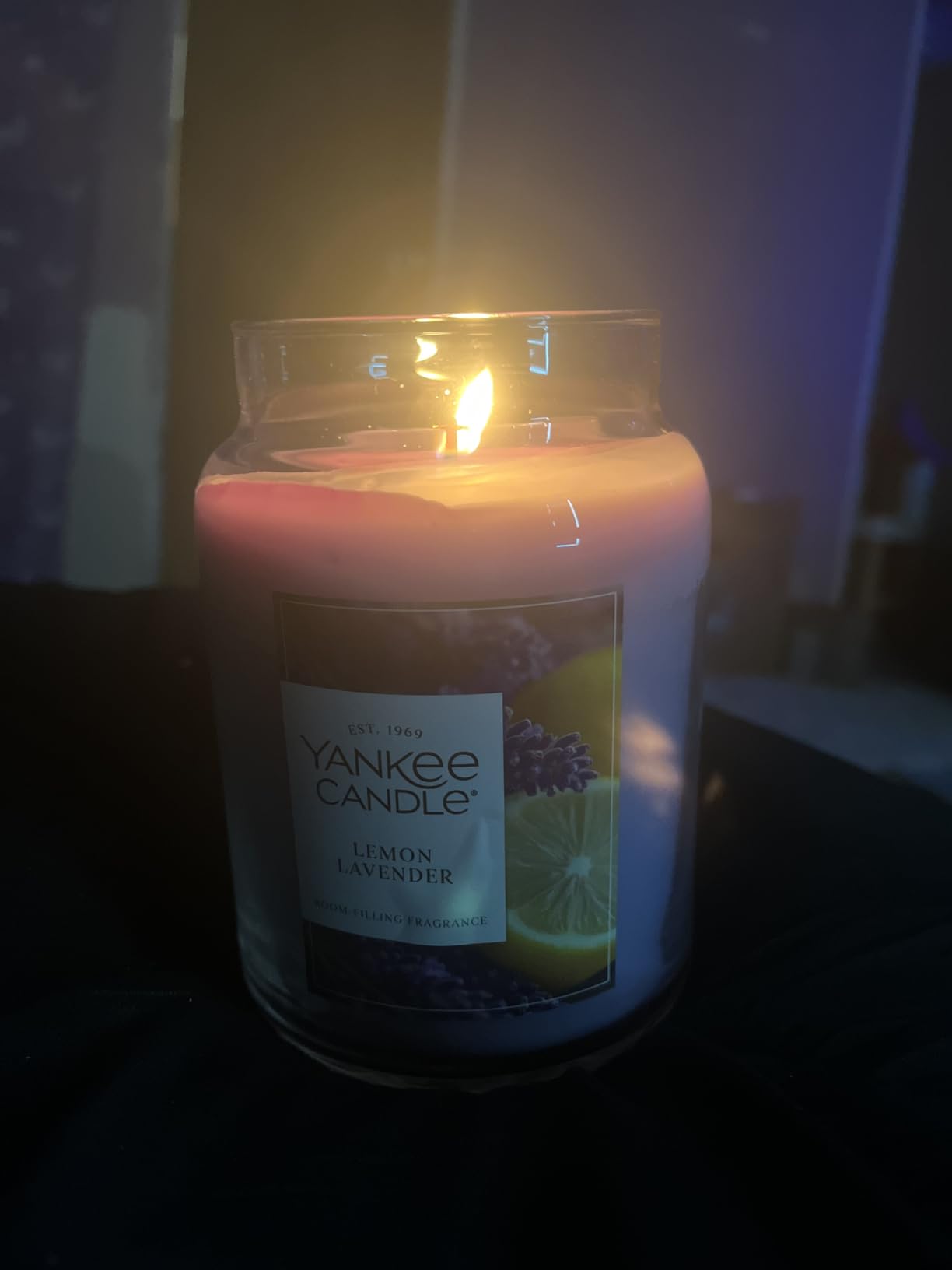 Yankee Candle Fresh Cut Roses, Scented Candle, 22oz Large Jar with up to 150 Hour Burn Time, Giftable Customer Review Yankee Candle Fresh Cut Roses, Scented Candle, 22oz Large Jar with up to 150 Hour Burn Time, Giftable - Customer Photo 1