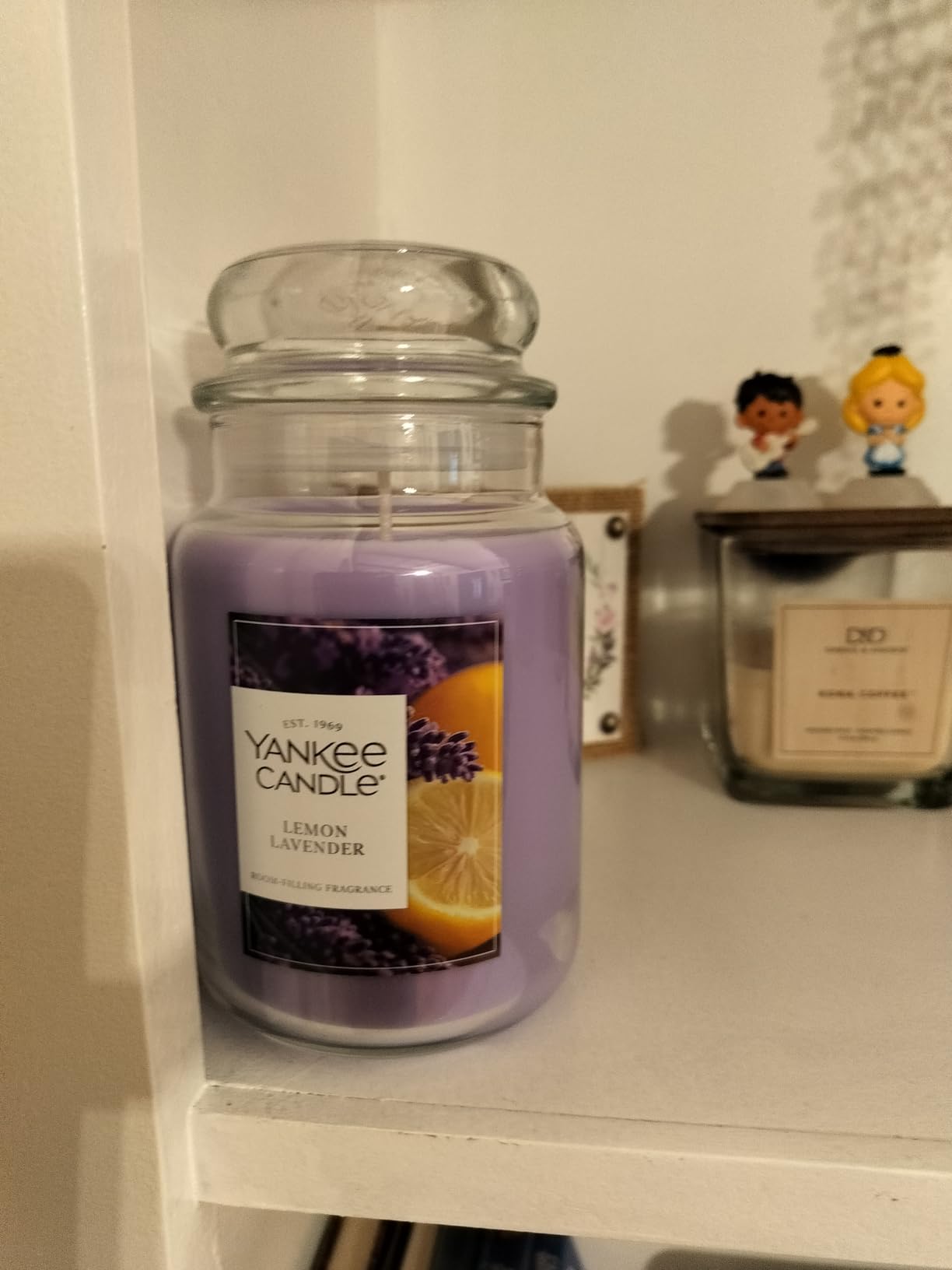 Yankee Candle Fresh Cut Roses, Scented Candle, 22oz Large Jar with up to 150 Hour Burn Time, Giftable Customer Review Yankee Candle Fresh Cut Roses, Scented Candle, 22oz Large Jar with up to 150 Hour Burn Time, Giftable - Customer Photo 2