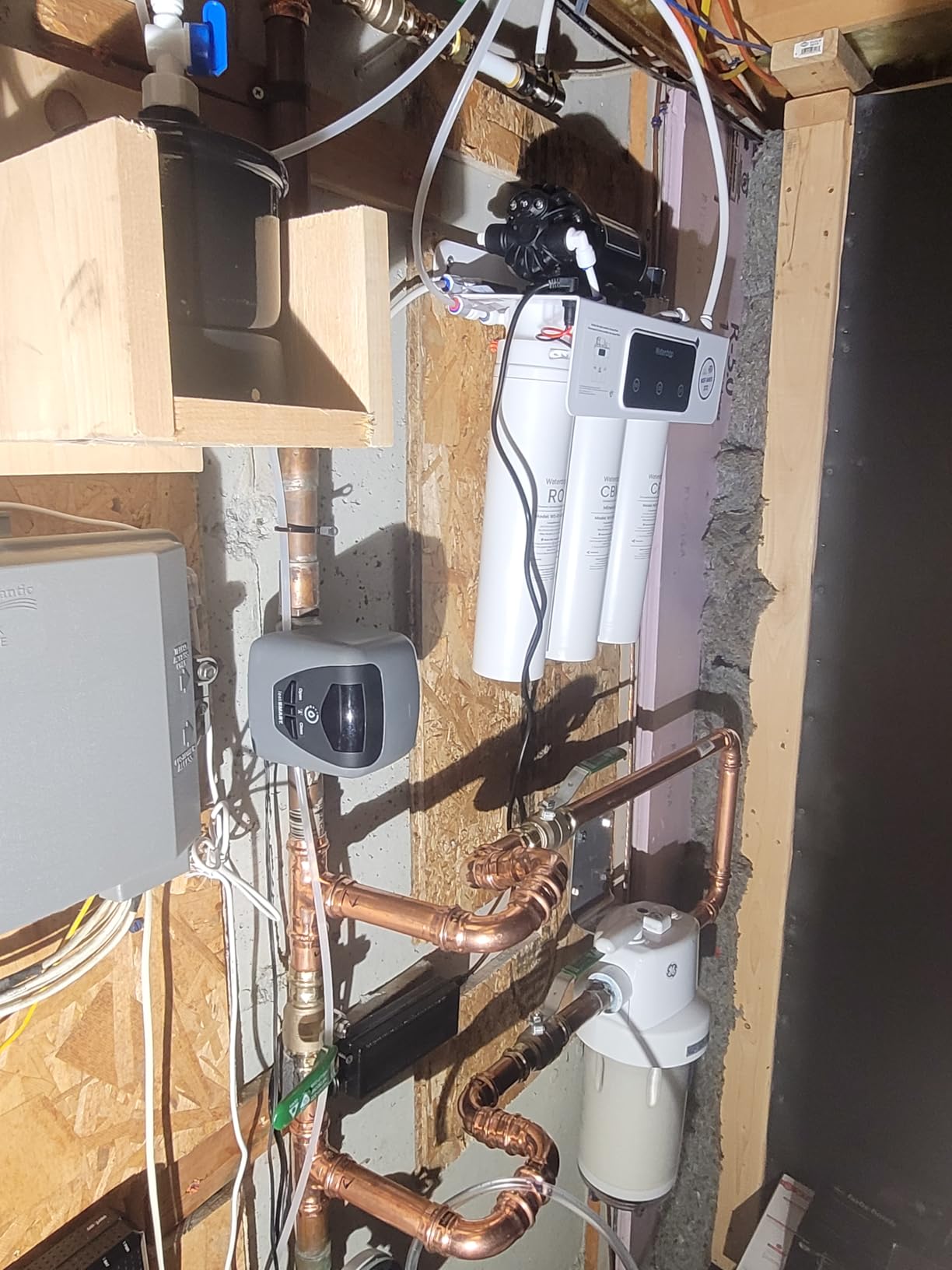 Waterdrop WD-T3-M Remineralization Reverse Osmosis Water Filter, NSF/ANSI 372 Certified, 9-Stage Undersink RO System, 450G Tankless RO Water Filtration System, 2:1 Pure to Drain, Plug-in Required Customer Review Waterdrop WD-T3-M Remineralization Reverse Osmosis Water Filter, NSF/ANSI 372 Certified, 9-Stage Undersink RO System, 450G Tankless RO Water Filtration System, 2:1 Pure to Drain, Plug-in Required - Customer Photo 1
