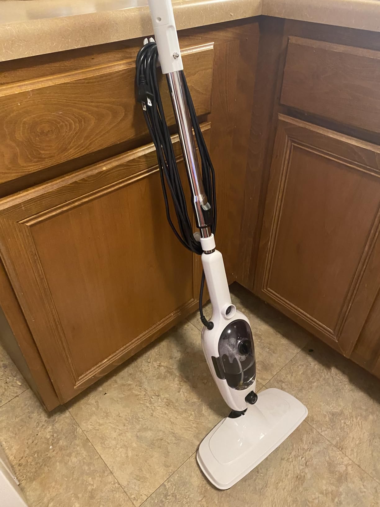 11-in-1 Steam Mop, Powerful Handheld Steam Cleaner for Home with 23FT Cord &15.2 OZ Water Tank, 3 Steam Modes MultiPurpose Steam Mop for Hardwood Floors, Clothes, Tile, Windows, Carpet Customer Review 11-in-1 Steam Mop, Powerful Handheld Steam Cleaner for Home with 23FT Cord &15.2 OZ Water Tank, 3 Steam Modes MultiPurpose Steam Mop for Hardwood Floors, Clothes, Tile, Windows, Carpet - Customer Photo 1