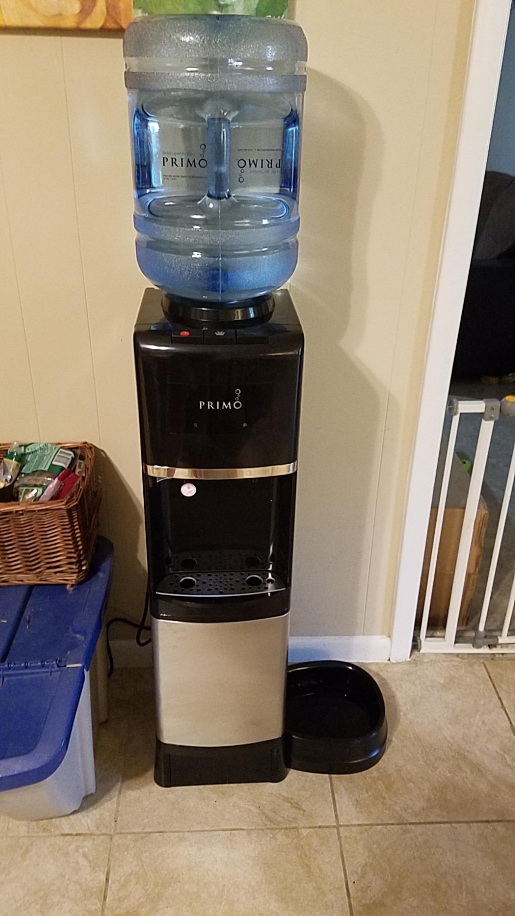 Primo Water Dispenser for 5 Gallon Bottle - Hot & Cold Bottom Loading Water Cooler Machine - Customer Photo 2