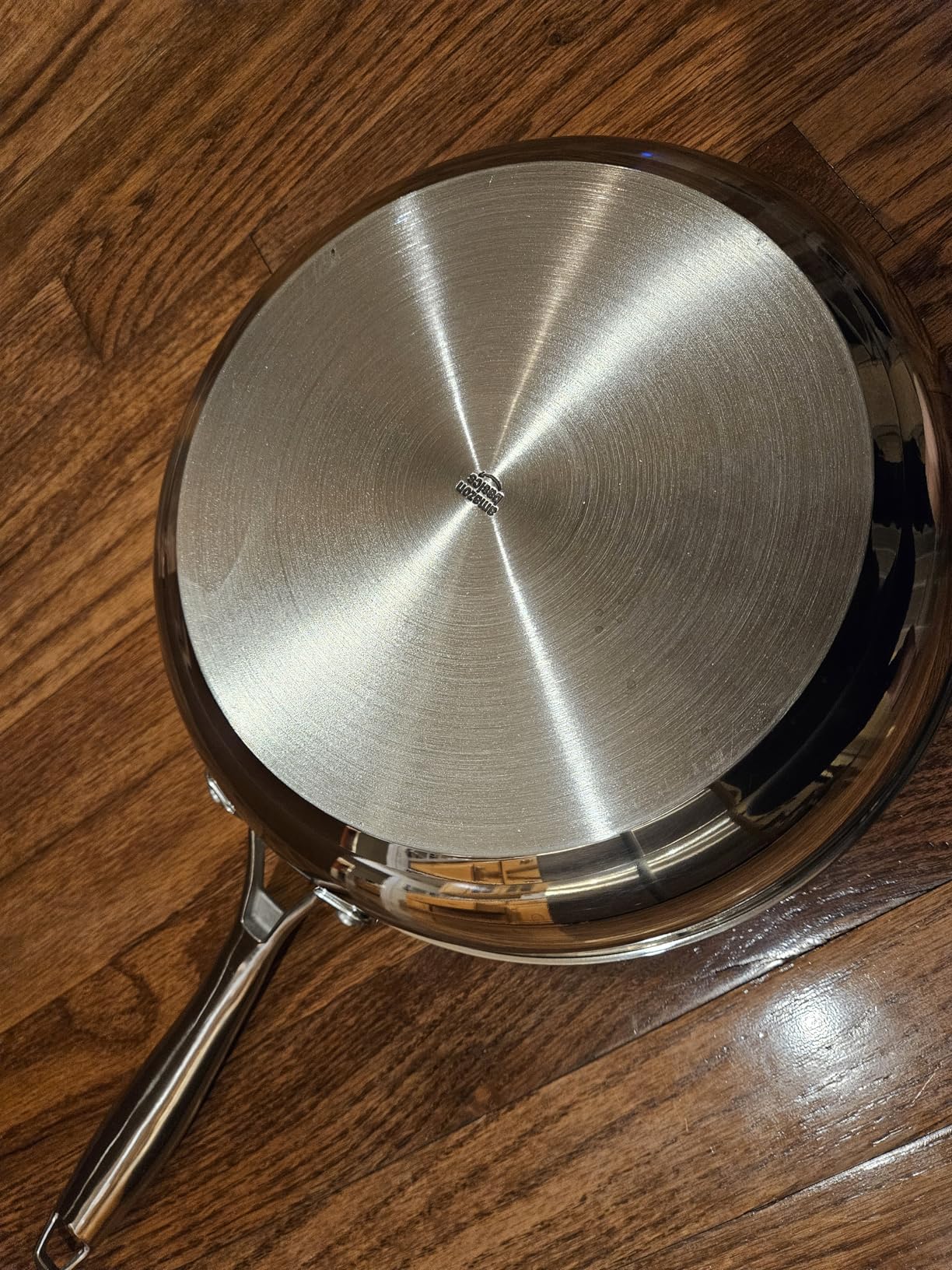 Amazon Basics 2-Piece Ceramic Non-Stick Stainless Steel Fry Pan Set, 10-Inch and 8-Inch - Customer Photo 1