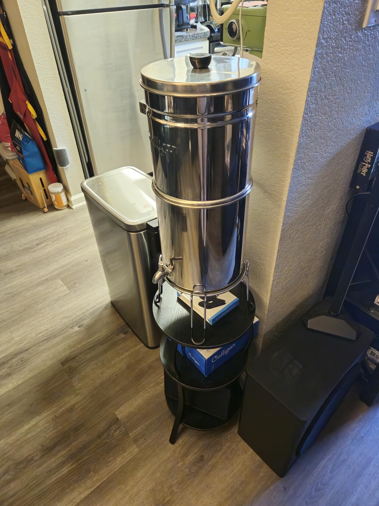 Culligan MaxClear 2.25 Gallon Gravity Water Filter System, Polished Stainless-Steel Countertop Water Filter NSF/ANSI Certified to Reduce Microplastics, Lead & Total PFAS, with 1 Ceramic Filter Customer Review Culligan MaxClear 2.25 Gallon Gravity Water Filter System, Polished Stainless-Steel Countertop Water Filter NSF/ANSI Certified to Reduce Microplastics, Lead & Total PFAS, with 1 Ceramic Filter - Customer Photo 2