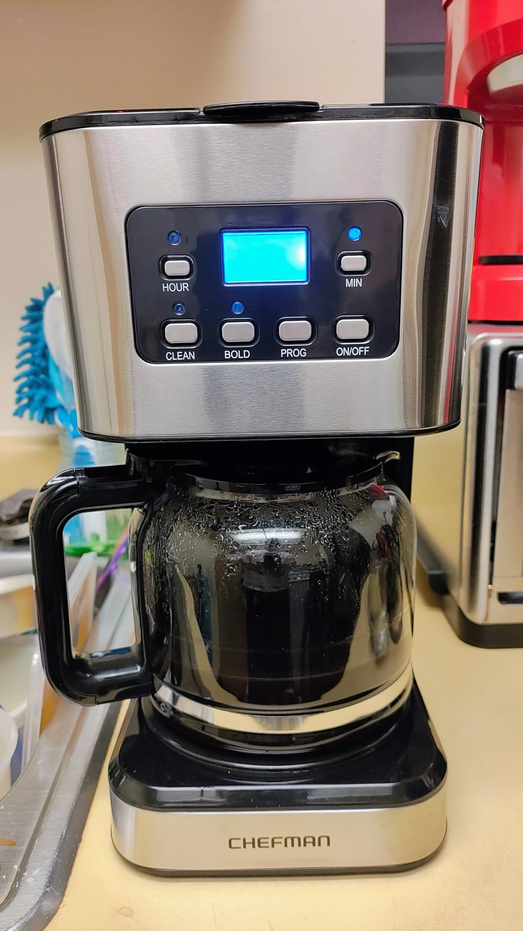 Chefman Caffeinator Single Serve Coffee Maker, Brew Kcups & Grounds, Drip Coffee Machine with Brew Strength Settings, Iced Coffee Function, 48 oz. Removable Water Reservoir Customer Review Chefman Caffeinator Single Serve Coffee Maker, Brew Kcups & Grounds, Drip Coffee Machine with Brew Strength Settings, Iced Coffee Function, 48 oz. Removable Water Reservoir - Customer Photo 4