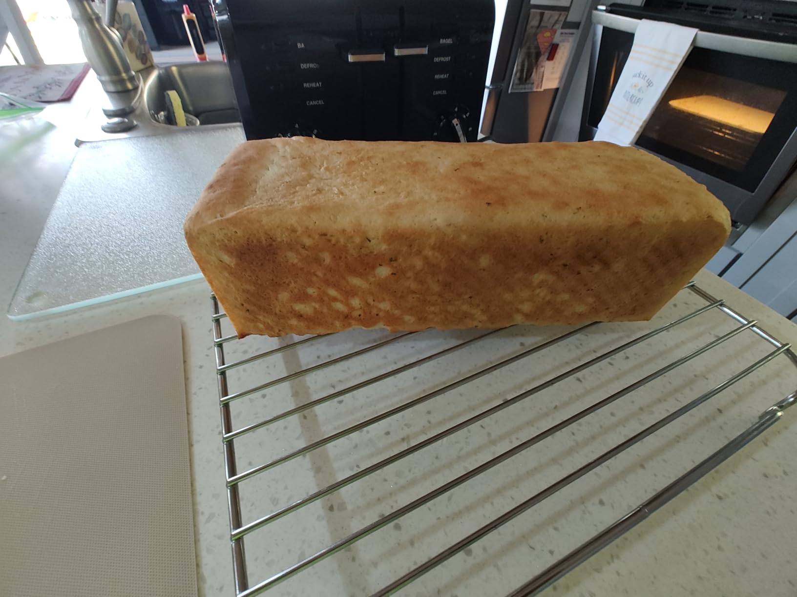 SS&CC Pullman Loaf Pan with Lid 13x4 | 2.2lb Carbon Steel Bread Pan for Homemade Sourdough & Sandwich Bread | Nonstick Bakeware, Heavy Duty & Easy Clean Customer Review SS&CC Pullman Loaf Pan with Lid 13x4 | 2.2lb Carbon Steel Bread Pan for Homemade Sourdough & Sandwich Bread | Nonstick Bakeware, Heavy Duty & Easy Clean - Customer Photo 1