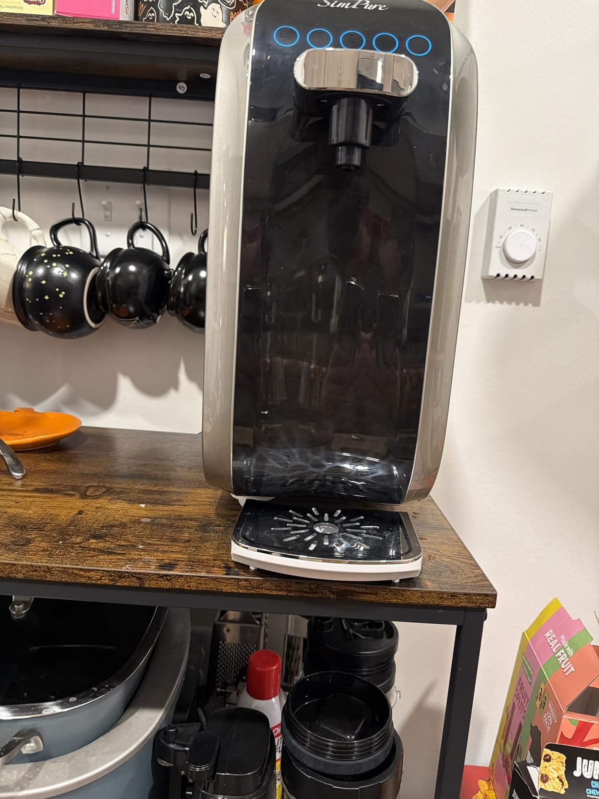 SimPure Y7T-A Countertop Reverse Osmosis Water Filter, NSF/ANSI 58 Certified, 5 Stage RO Water Filtration System, Water Purifier for Home, No Installation, 4: 1 Pure to Drain, pH+ Balanced ALK Taste Customer Review SimPure Y7T-A Countertop Reverse Osmosis Water Filter, NSF/ANSI 58 Certified, 5 Stage RO Water Filtration System, Water Purifier for Home, No Installation, 4: 1 Pure to Drain, pH+ Balanced ALK Taste - Customer Photo 1
