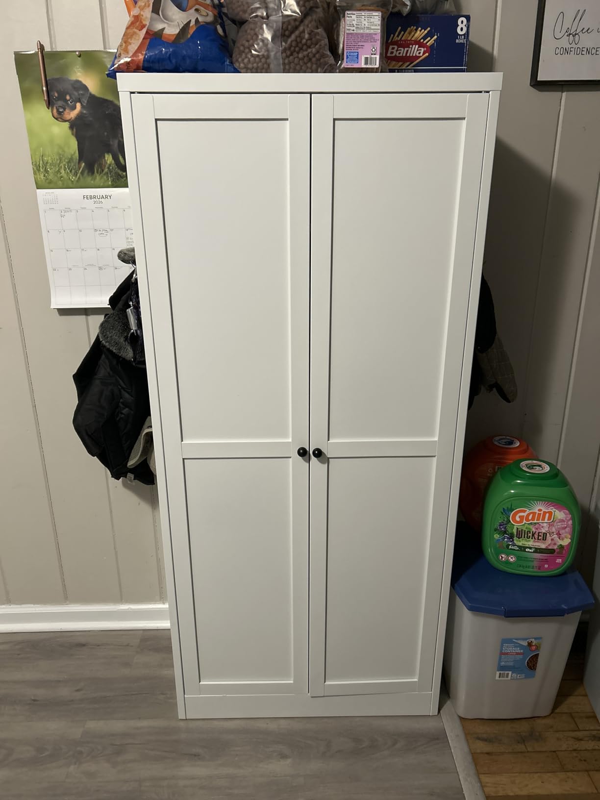 AQY Kitchen Pantry Cabinet,61