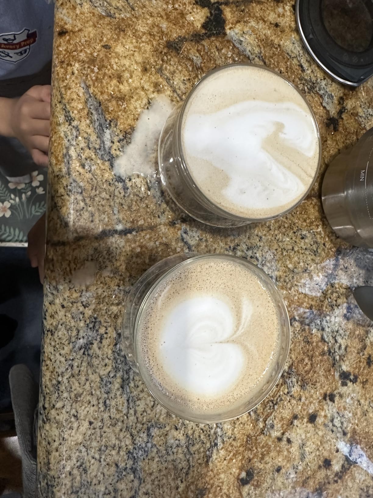 DREO Milk Frother, All-in-1 Electric Foam Maker for Coffee, 15oz/450ml Automatic Foam Frother for Latte Art-level Microfoam, 30+ Drinks, Easy to Clean, Dishwasher Safe, LED display Customer Review DREO Milk Frother, All-in-1 Electric Foam Maker for Coffee, 15oz/450ml Automatic Foam Frother for Latte Art-level Microfoam, 30+ Drinks, Easy to Clean, Dishwasher Safe, LED display - Customer Photo 1